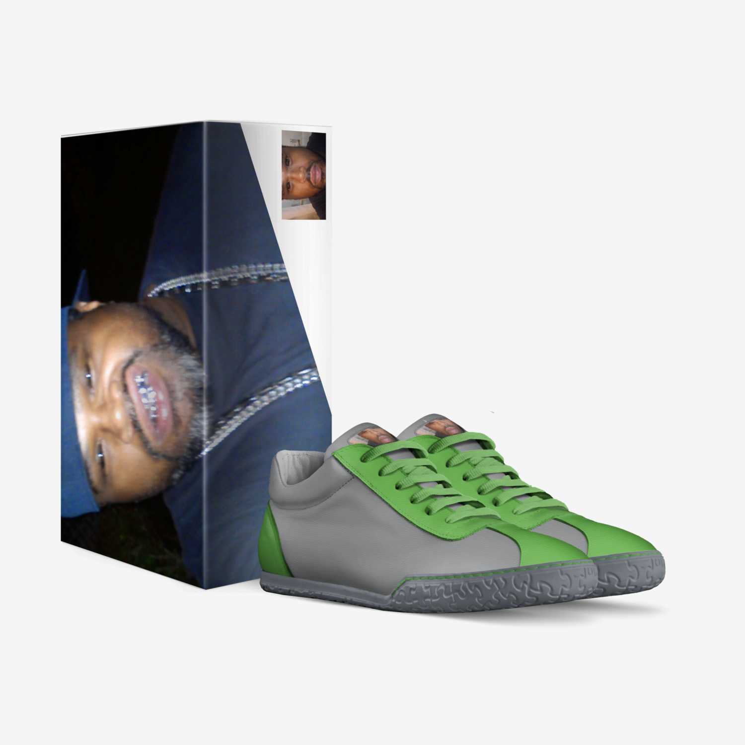 WutsCrackin? custom made in Italy shoes by Stoney Bastian | Box view