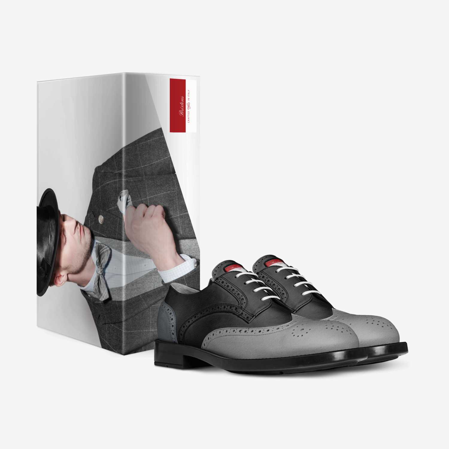 Brixtons custom made in Italy shoes by Danny Shumaker | Box view