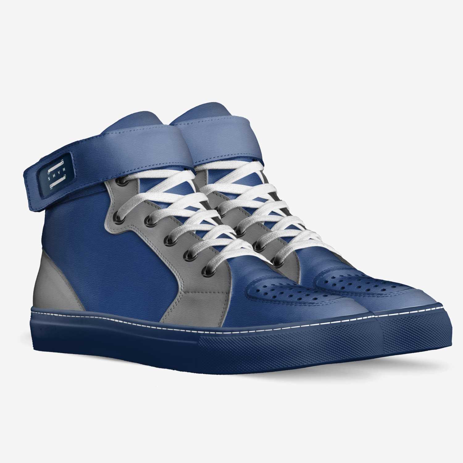 SHVN S1 FB custom made in Italy shoes by Shun Michael Kosaka | Double view