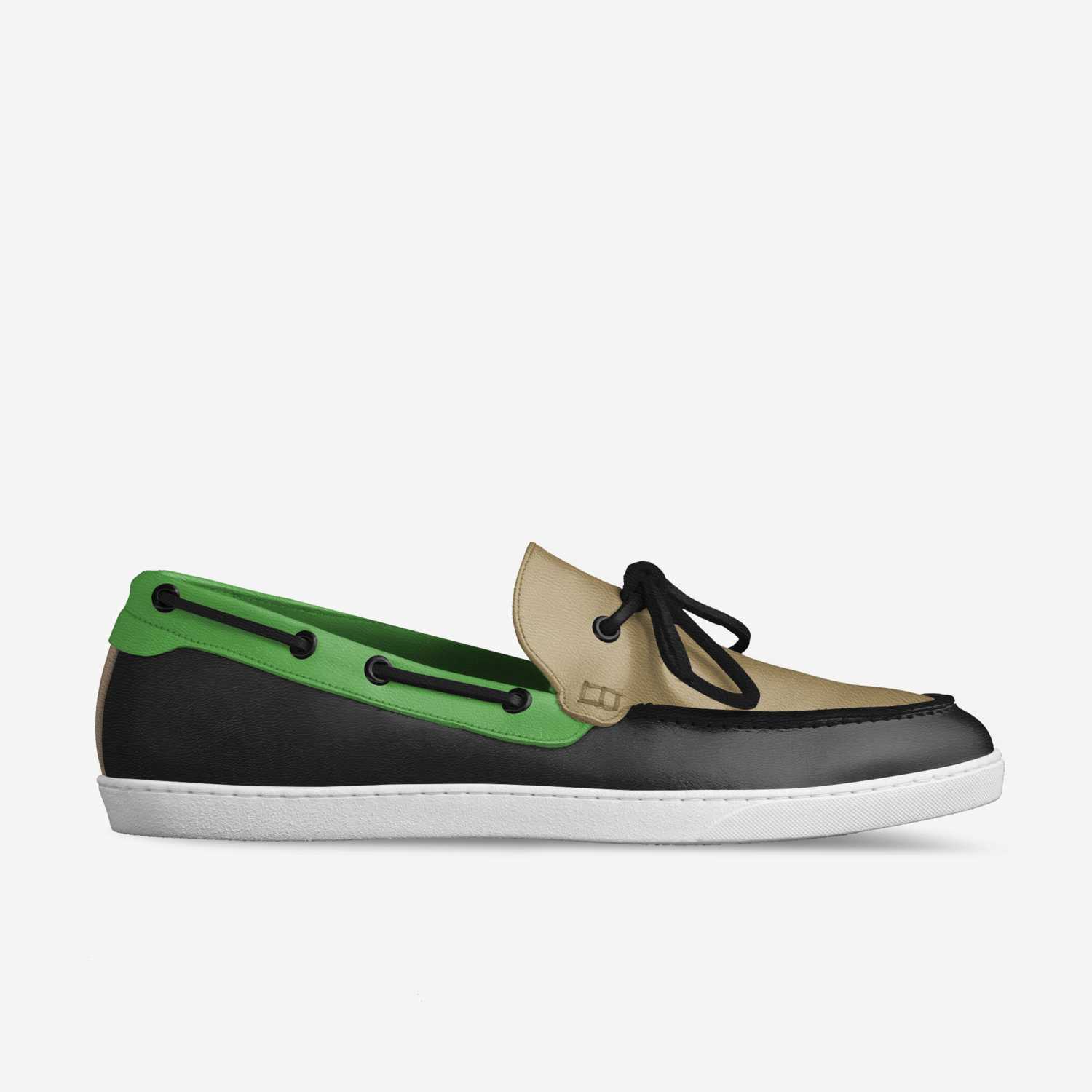 Cubi custom made in Italy shoes by Josey James | Side view