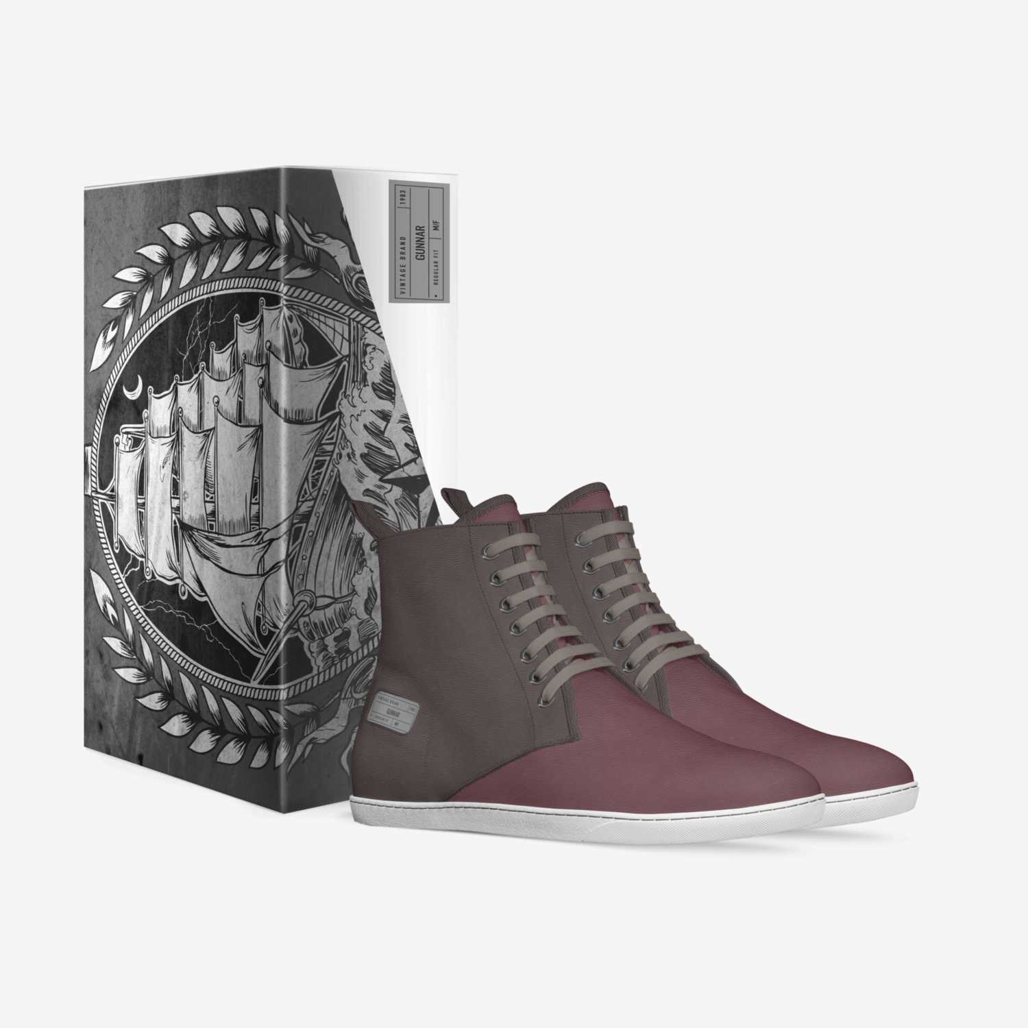 Gunnar custom made in Italy shoes by Rebekah Davis | Box view
