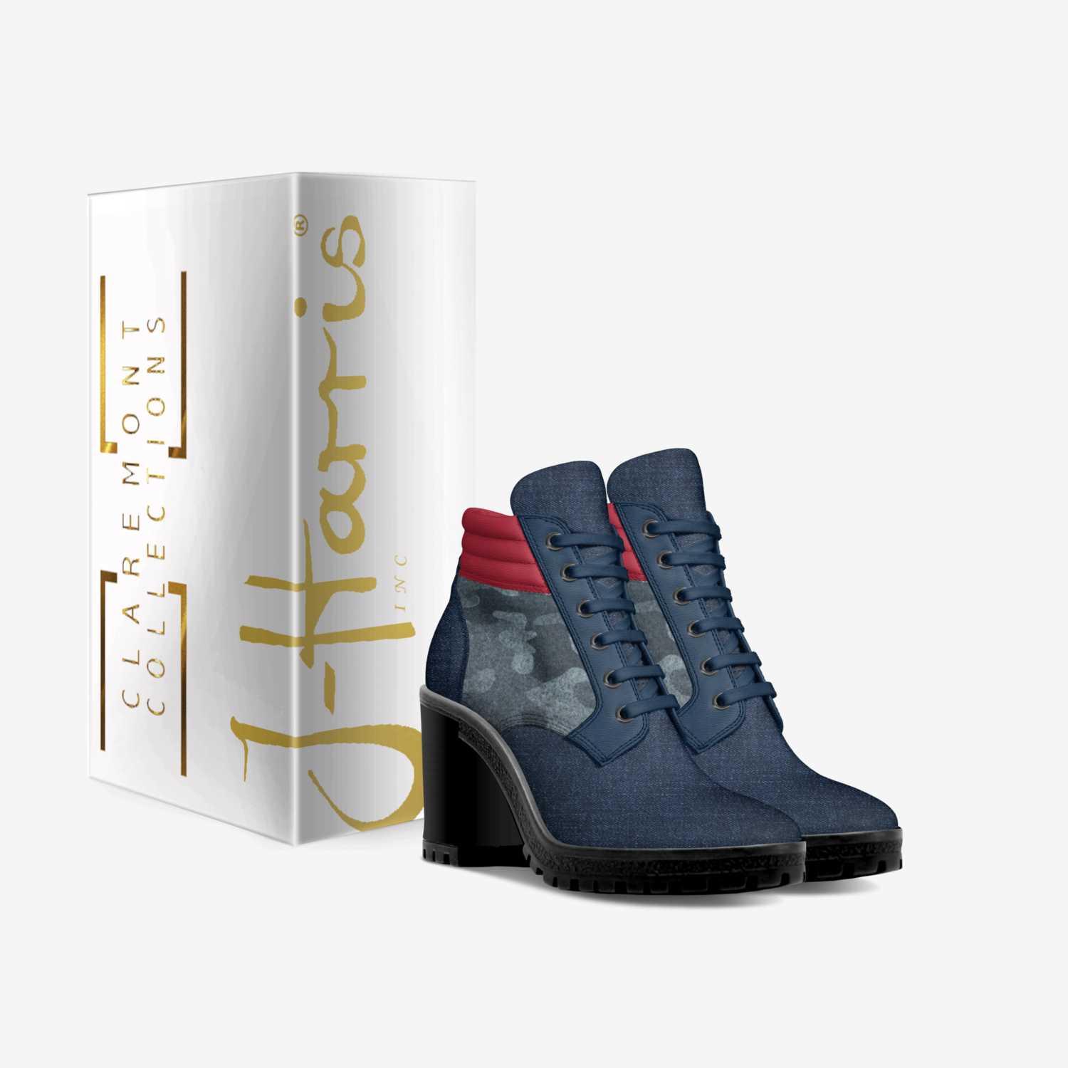 JHarris Designs  custom made in Italy shoes by Haze Claremont | Box view