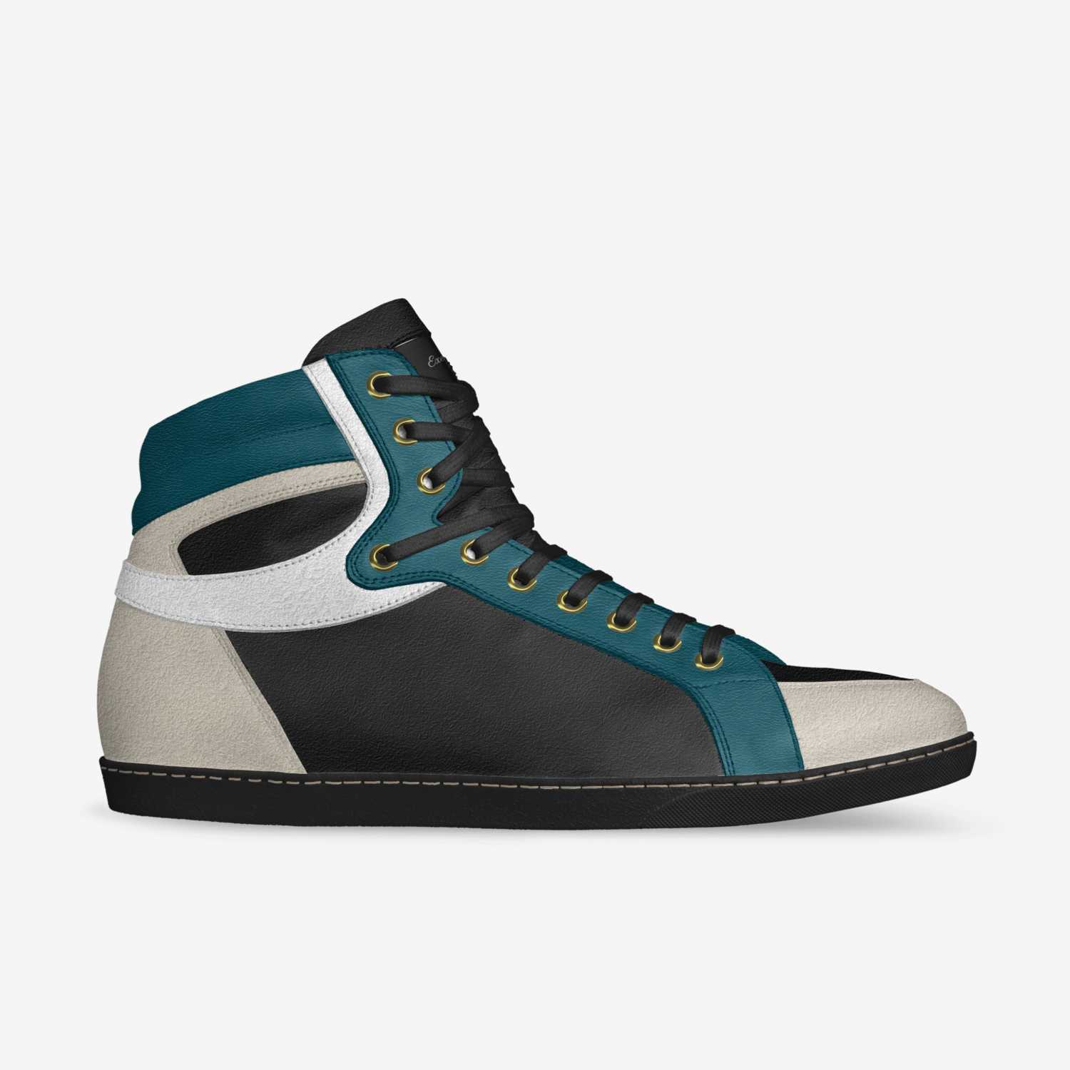 Executive Dons custom made in Italy shoes by Donald Woodson | Side view