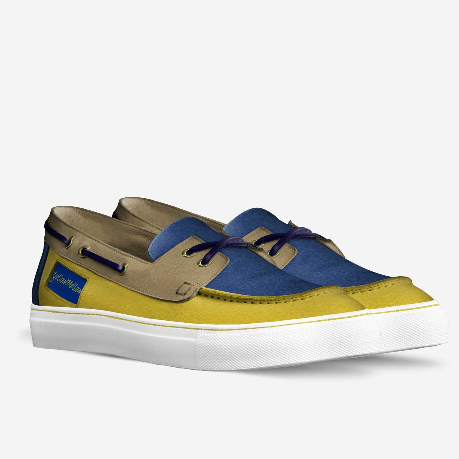 YellowMellow custom made in Italy shoes by Mira Memora | Double view