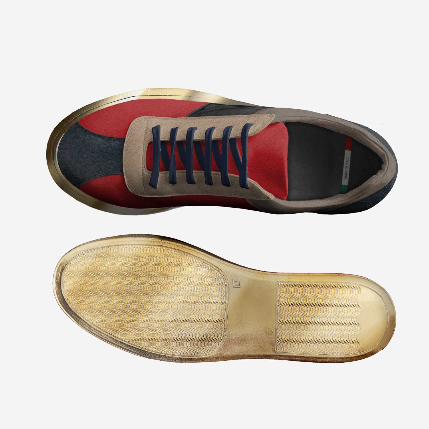 Prospector custom made in Italy shoes by Malkav | Top view