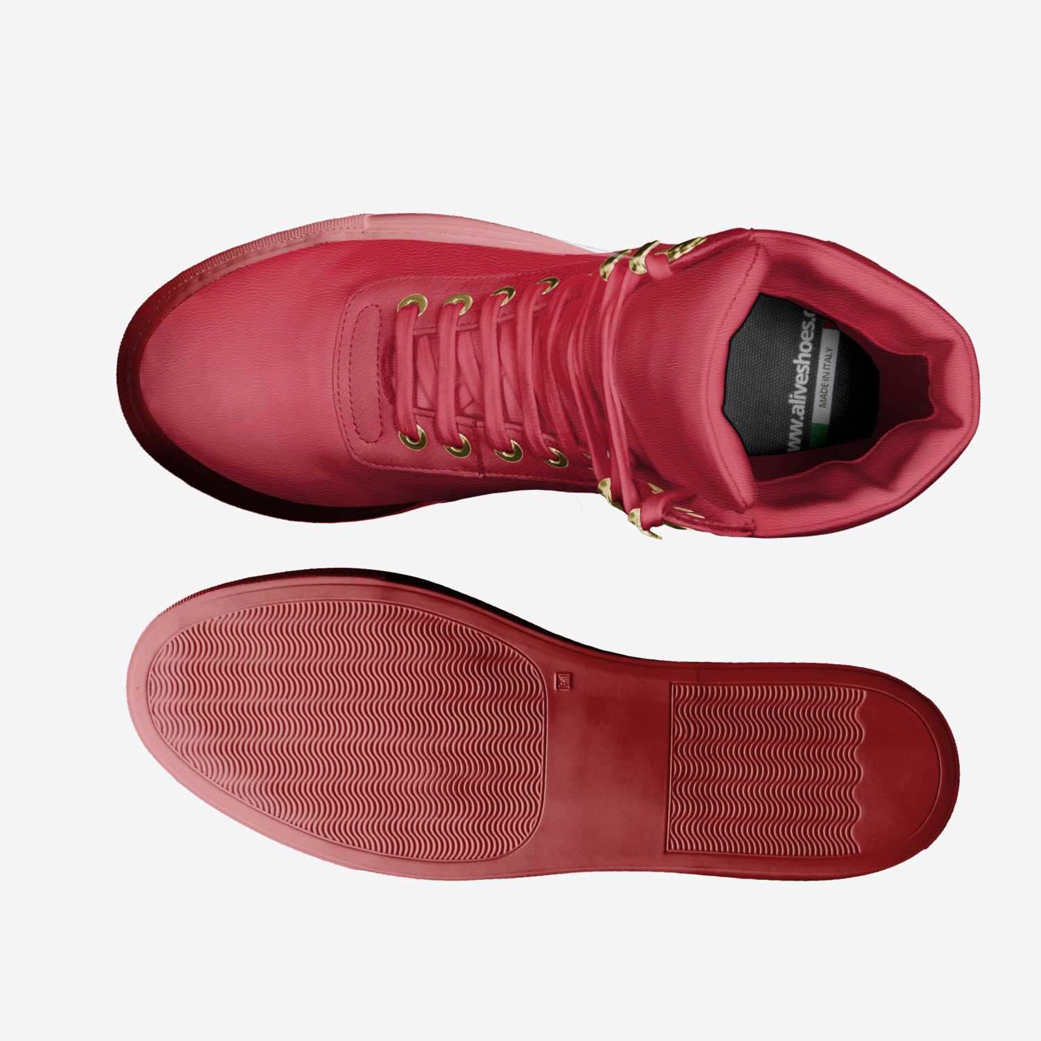 Celebrity custom made in Italy shoes by Lamont Cosey | Top view