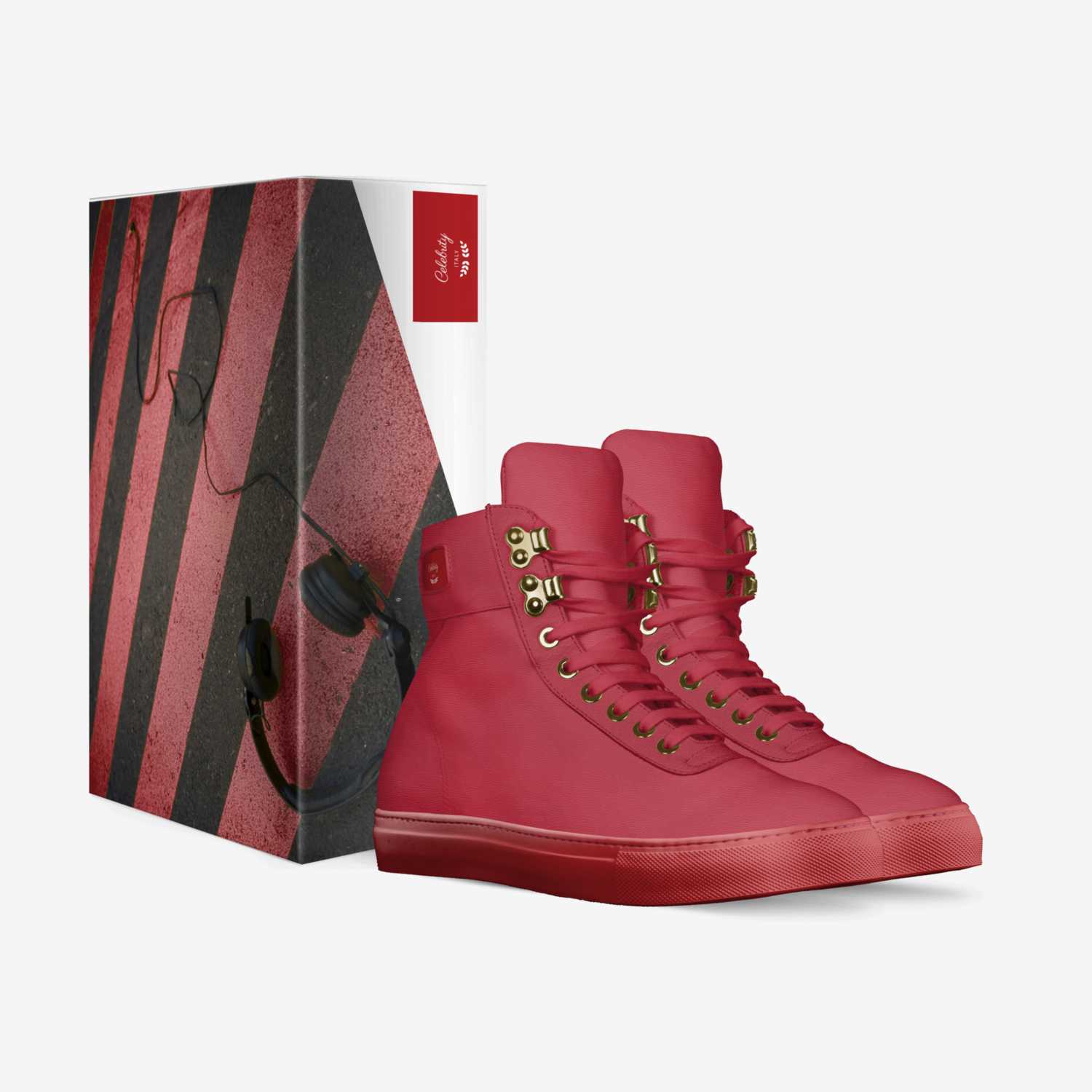 Celebrity custom made in Italy shoes by Lamont Cosey | Box view