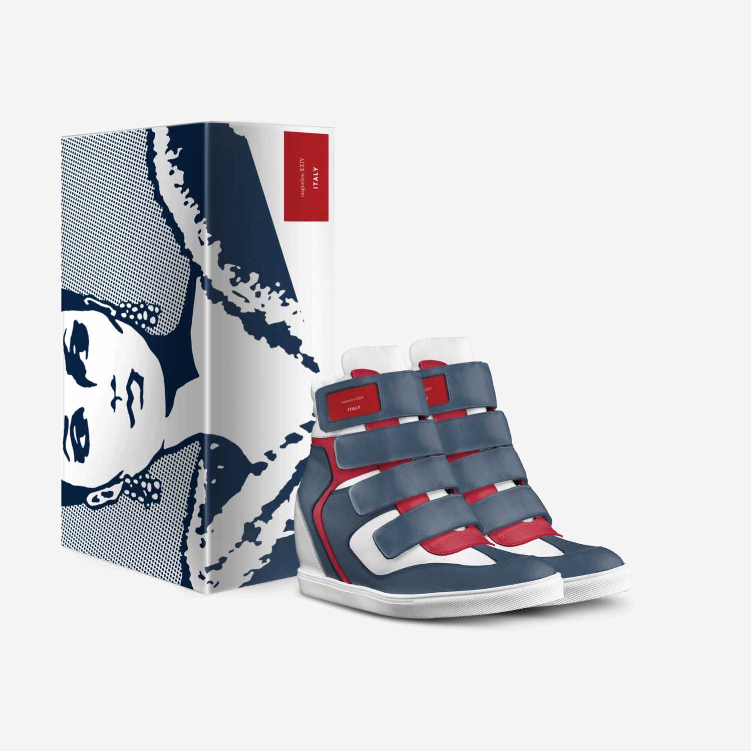 magnetico XXIV custom made in Italy shoes by Jesús Sandoval | Box view