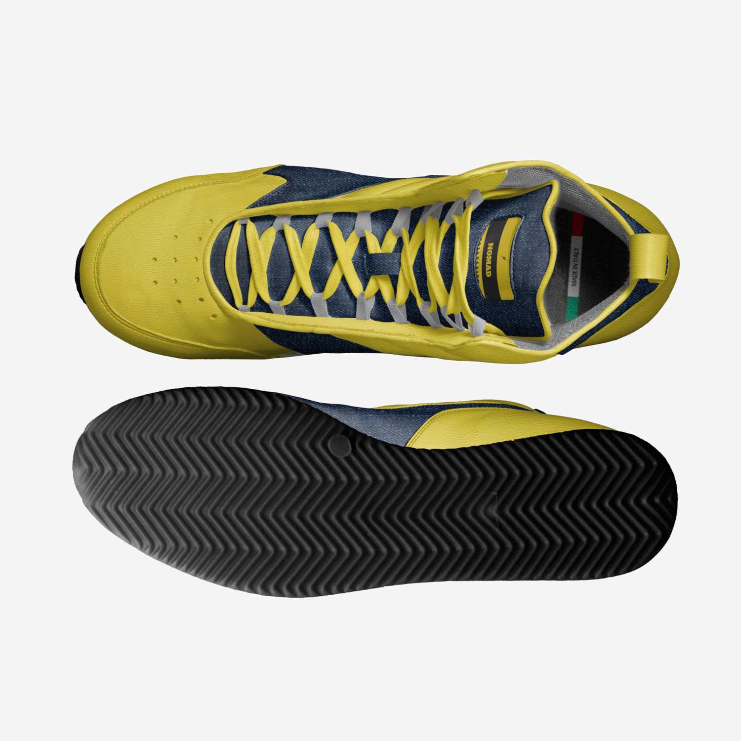 NOMAD custom made in Italy shoes by Don Thomas | Top view