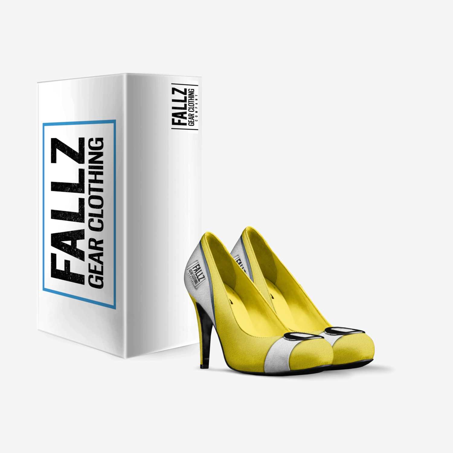 Fallz Gear: Fire custom made in Italy shoes by Fallz Gear | Box view