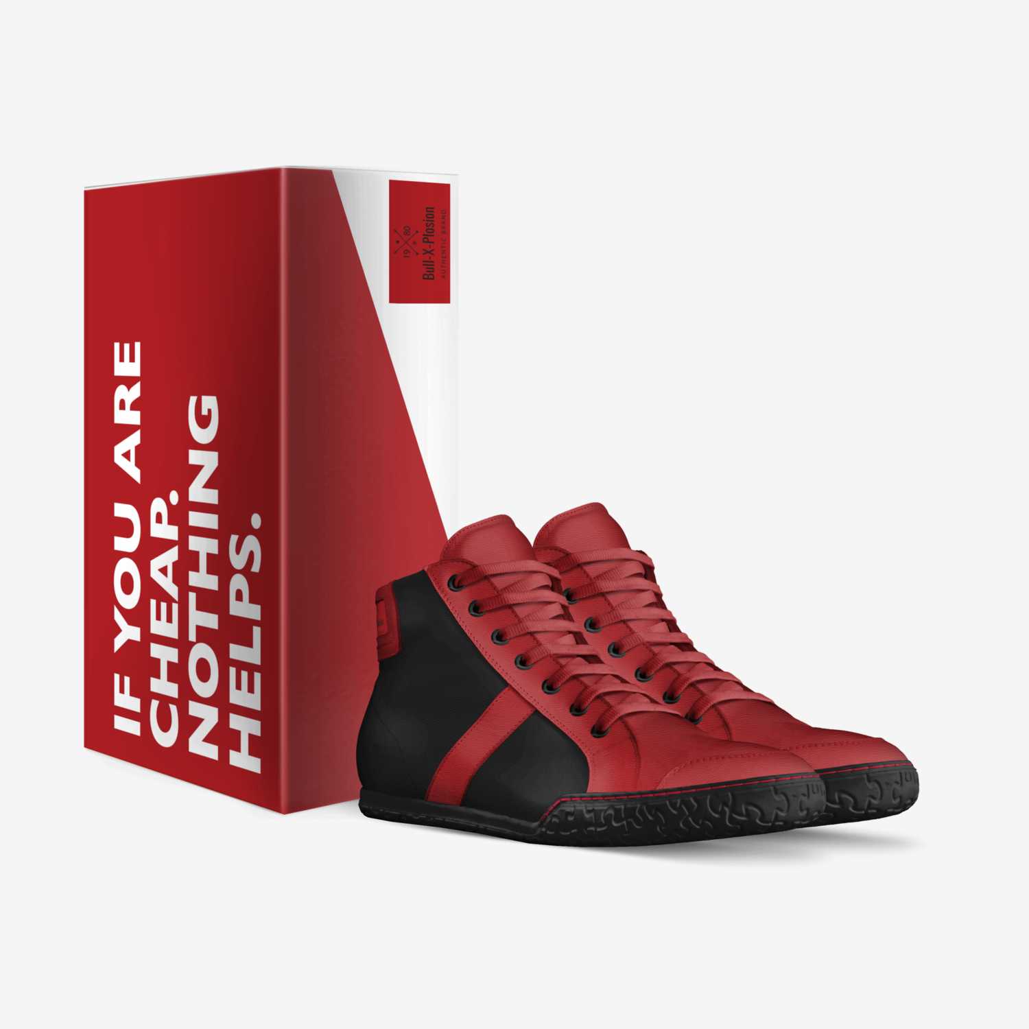 Bull-X-Plosion custom made in Italy shoes by Nikolay Kotov | Box view