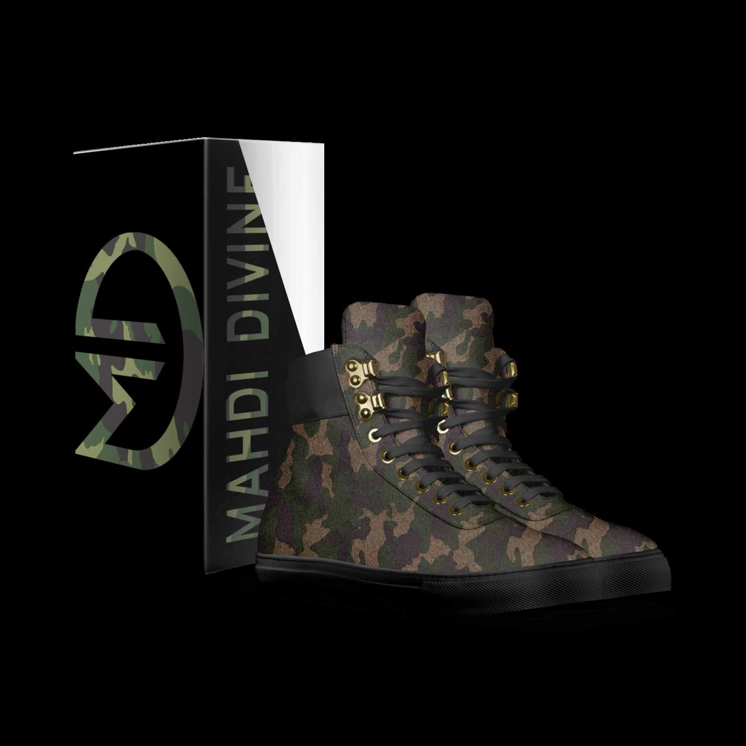 MD CAMO BOOT | A Custom Shoe concept by 
