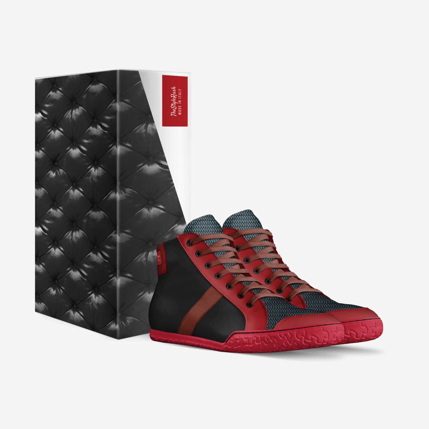 Pasha custom made in Italy shoes by John Koly | Box view