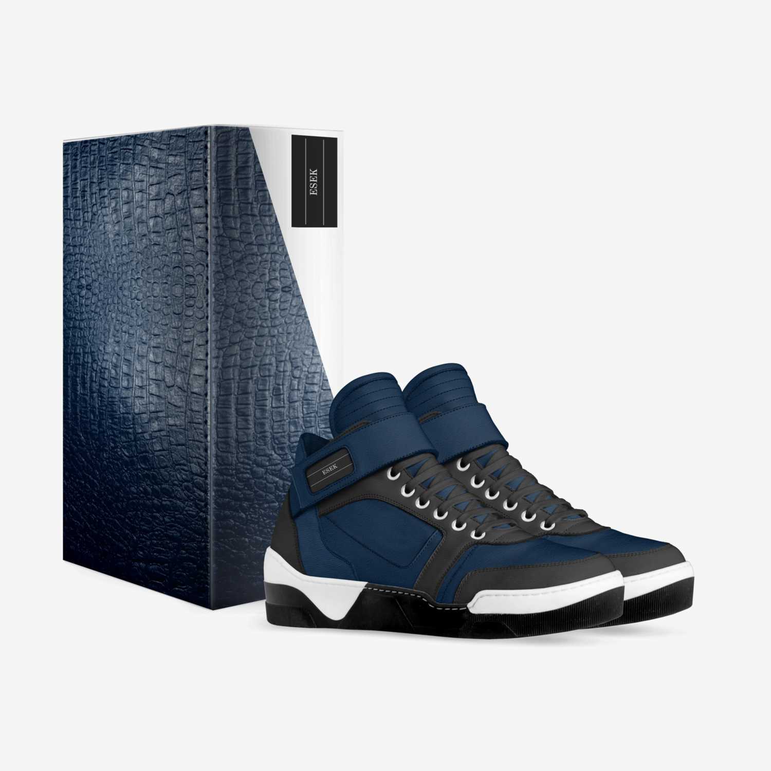 ESEK custom made in Italy shoes by Wayne Reed | Box view