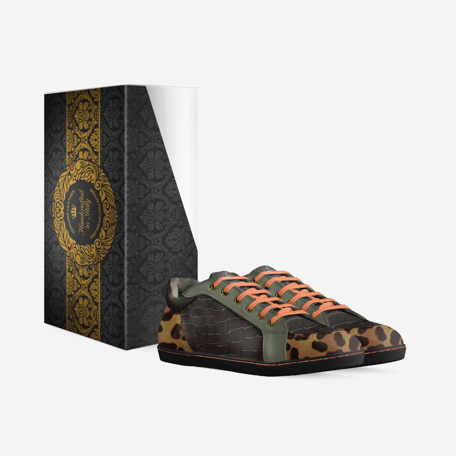 Grottoe custom made in Italy shoes by John Koly | Box view