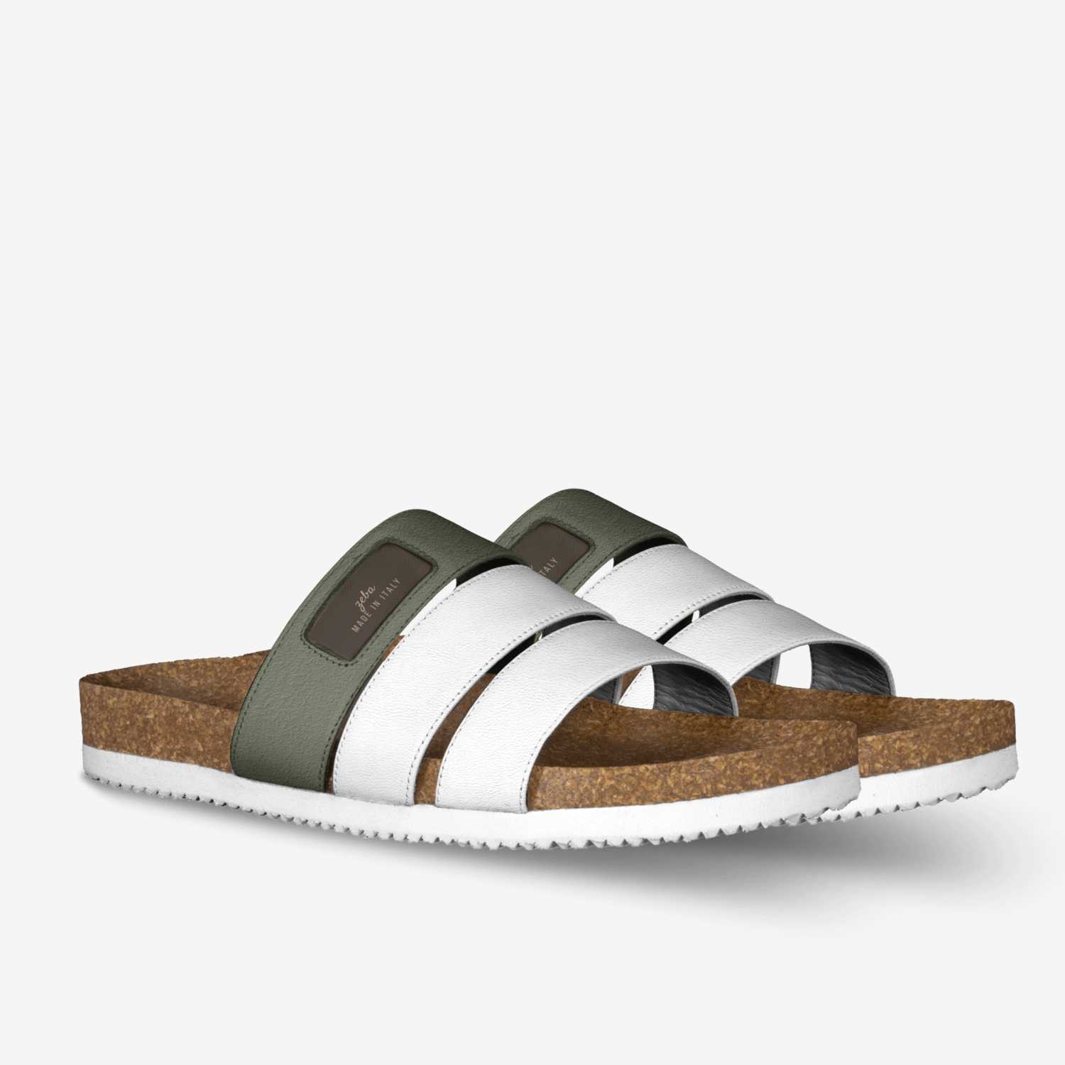 zeba custom made in Italy shoes by Zeba Mutal | Double view
