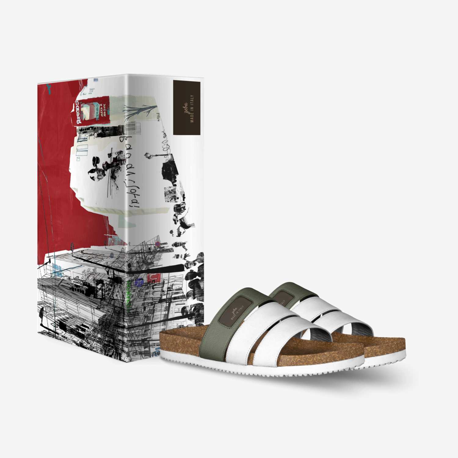 zeba custom made in Italy shoes by Zeba Mutal | Box view