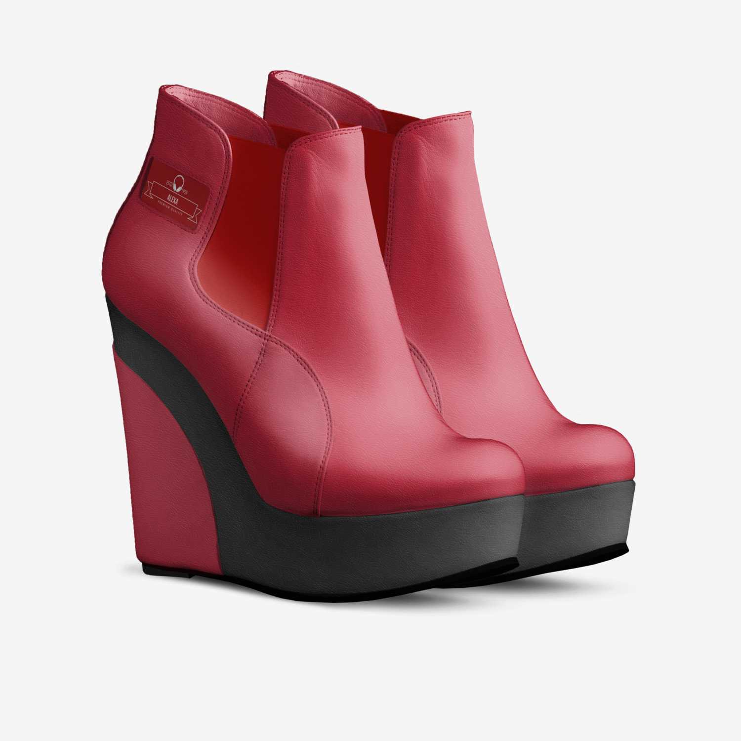 Alexa custom made in Italy shoes by Cristen Alexander | Double view