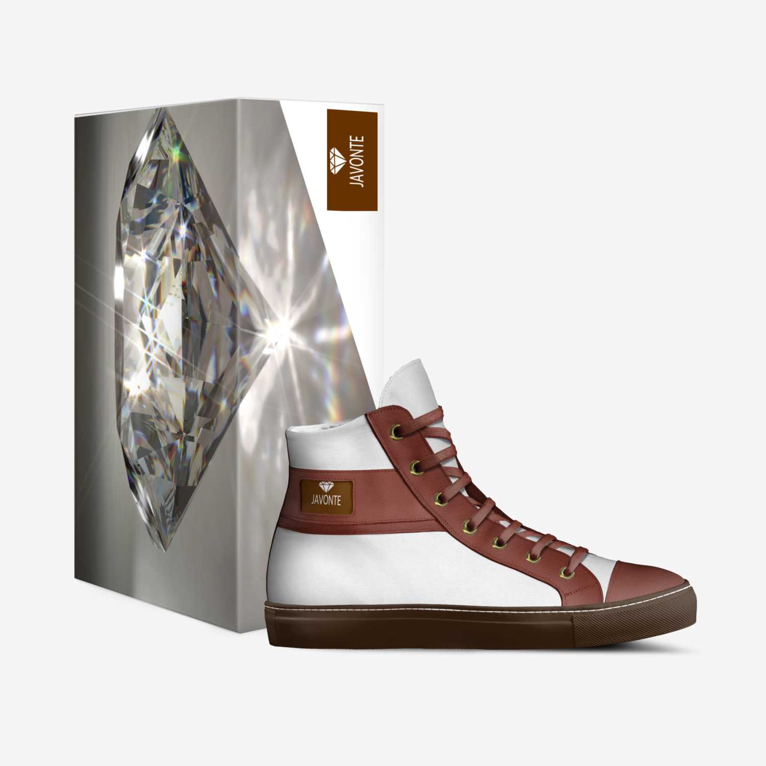 JAVONTE custom made in Italy shoes by Allen Lewis | Box view