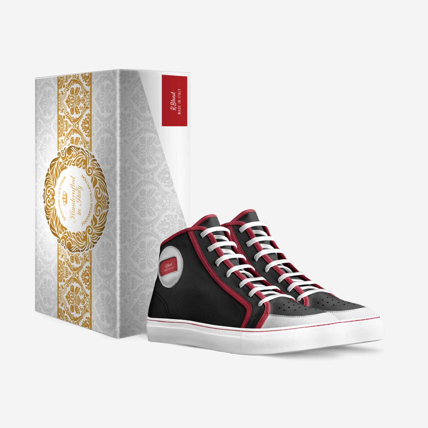 R.Bland custom made in Italy shoes by Ramon Bland | Box view