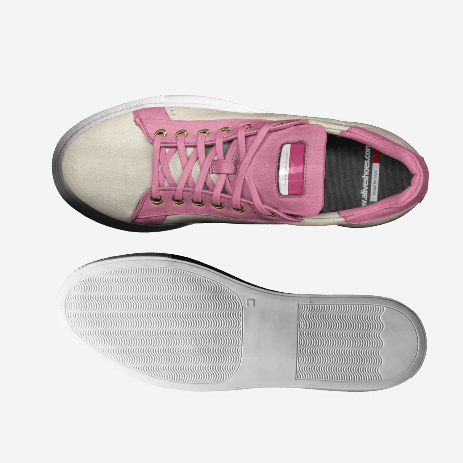 Lush custom made in Italy shoes by Kameron Davon | Top view