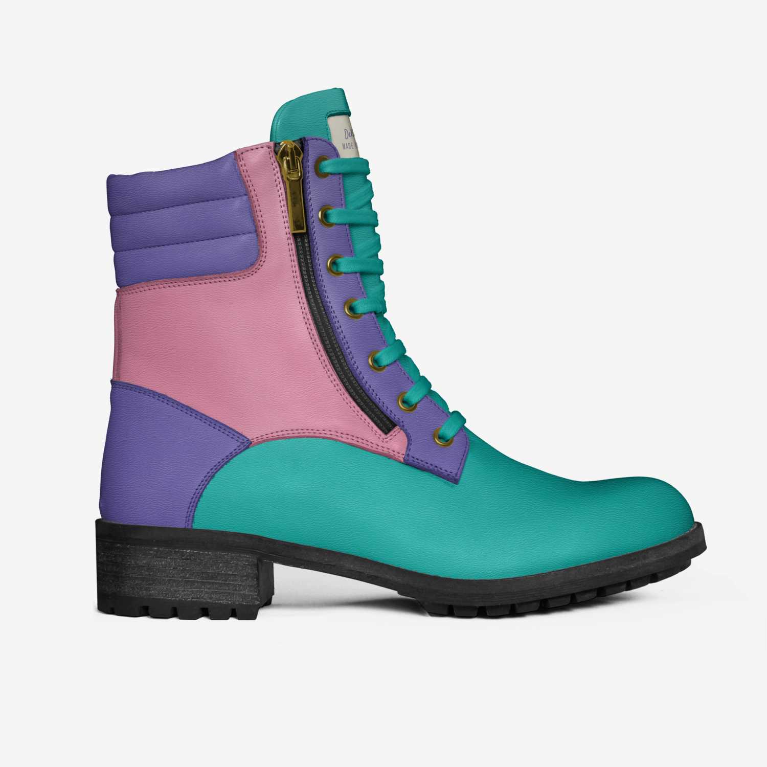 DM custom made in Italy shoes by Delisa Varik | Side view