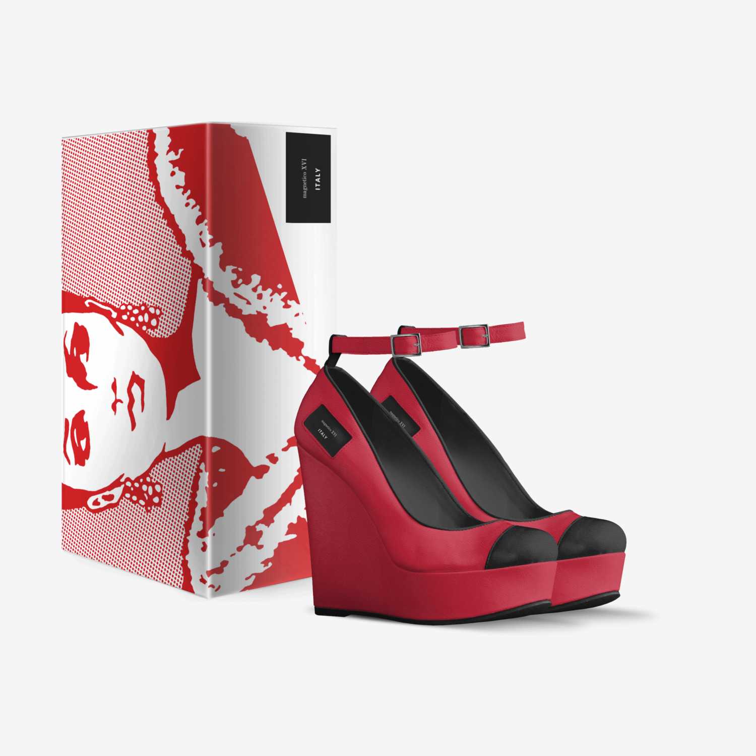 magnetico XVI REV custom made in Italy shoes by Jesús Sandoval | Box view