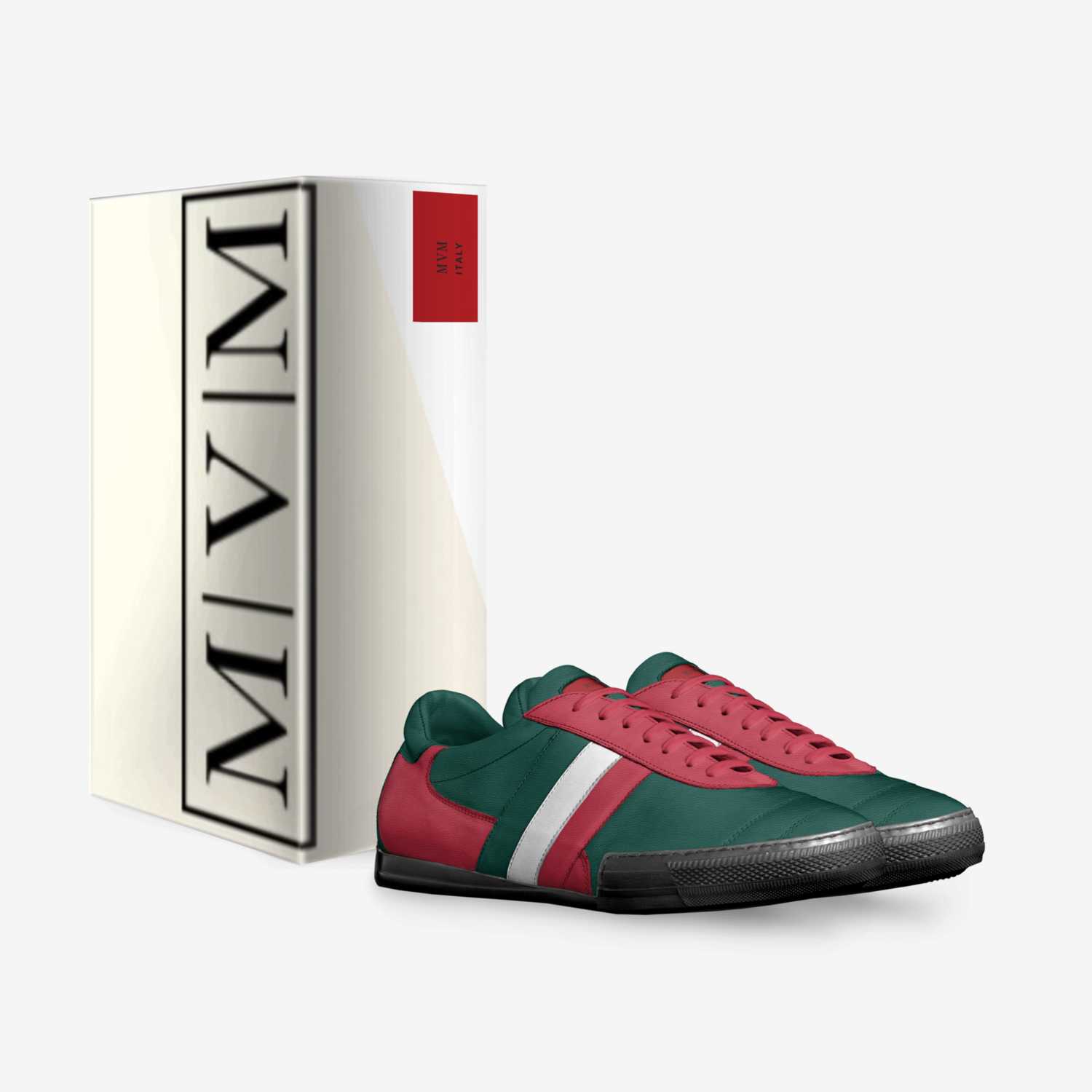 MVM custom made in Italy shoes by Markese Wright | Box view