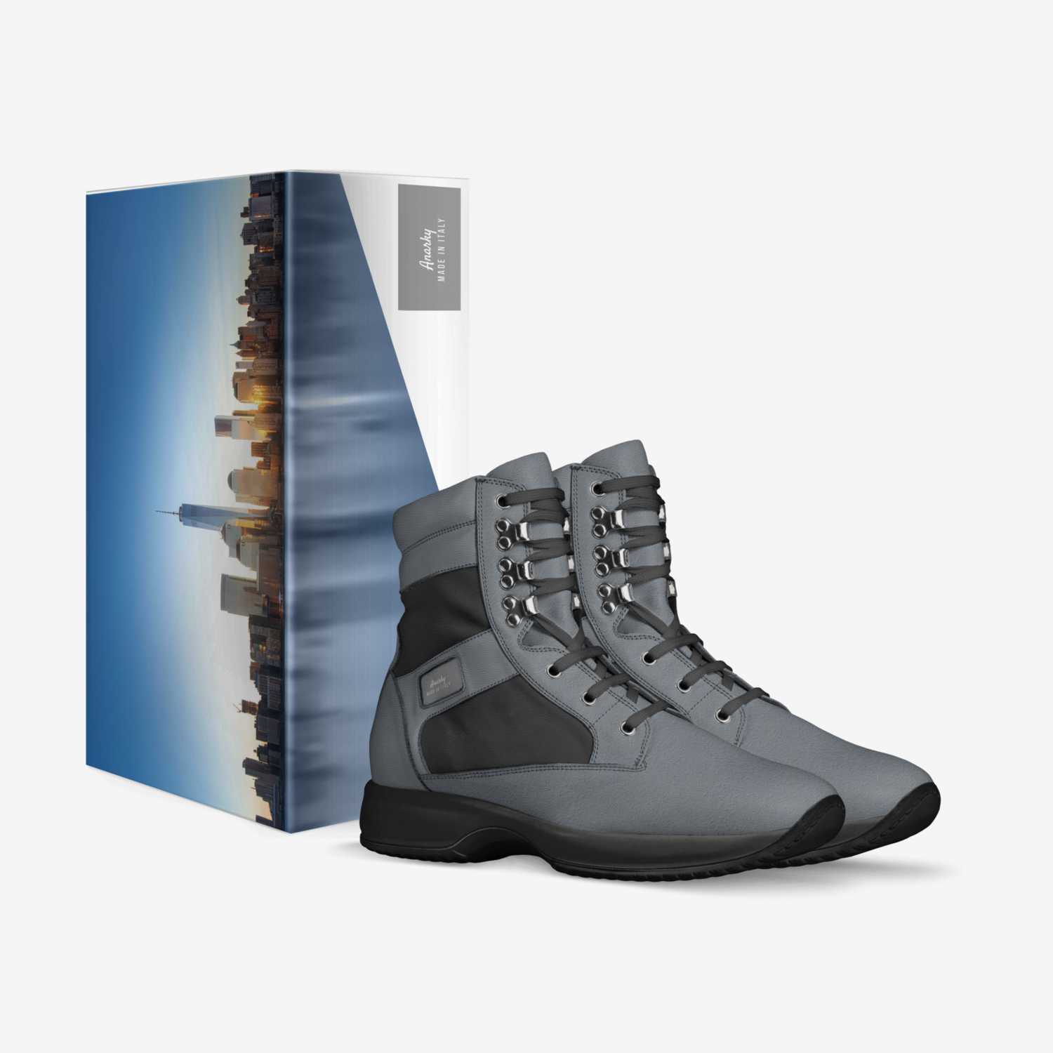Anarky custom made in Italy shoes by Hunter Davis | Box view