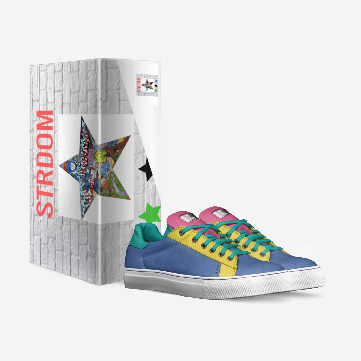 The Strdoms  custom made in Italy shoes by Nola Rodgers | Box view