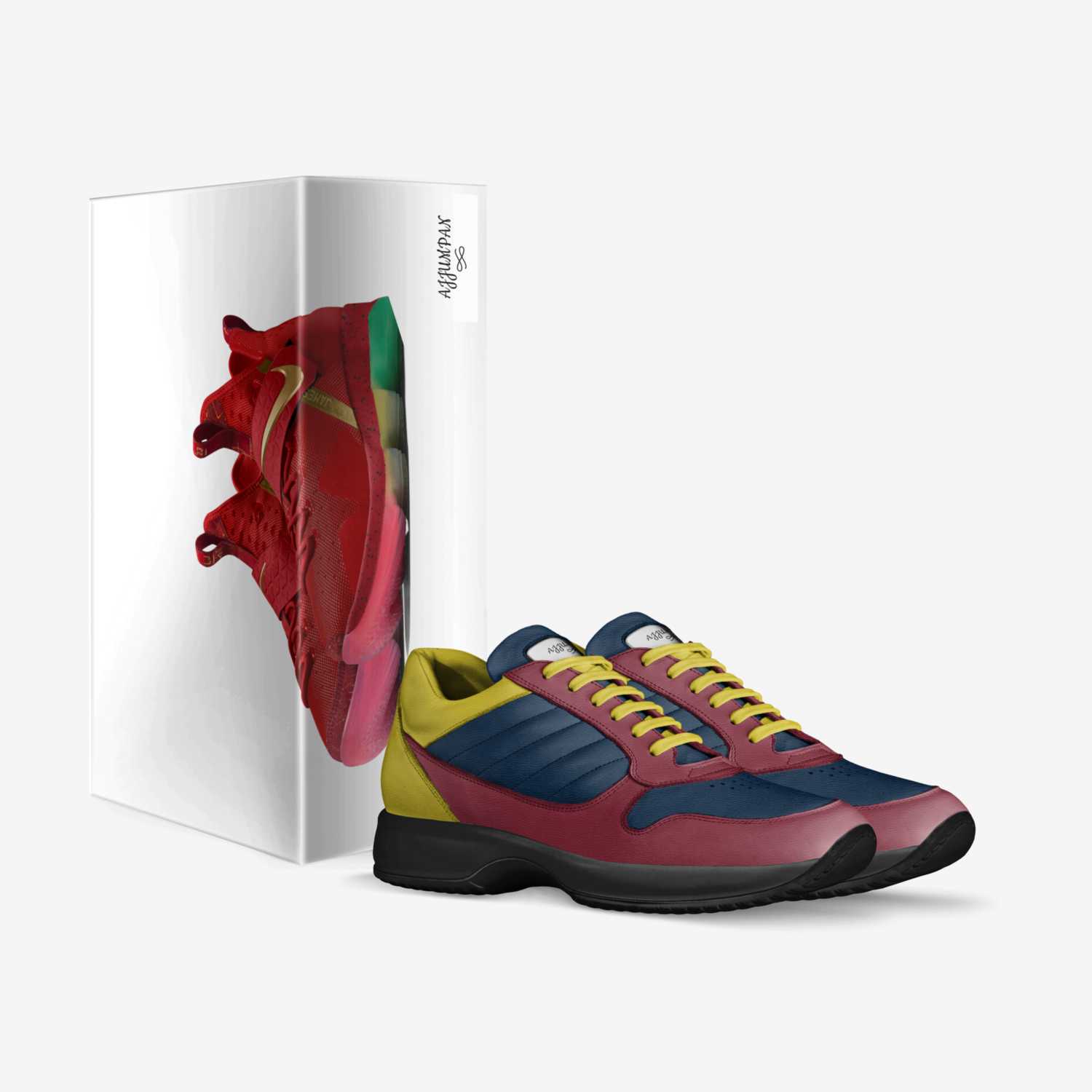 AJJUMPAN custom made in Italy shoes by Ayden Cruz Jones | Box view