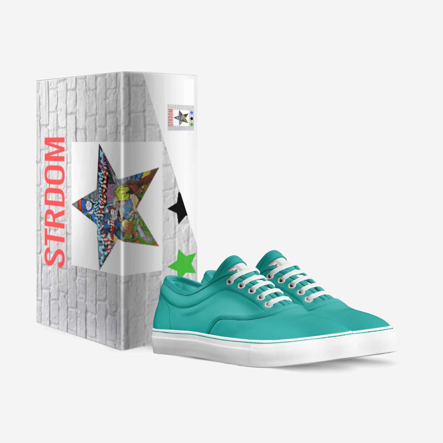 The Strdoms  custom made in Italy shoes by Nola Rodgers | Box view