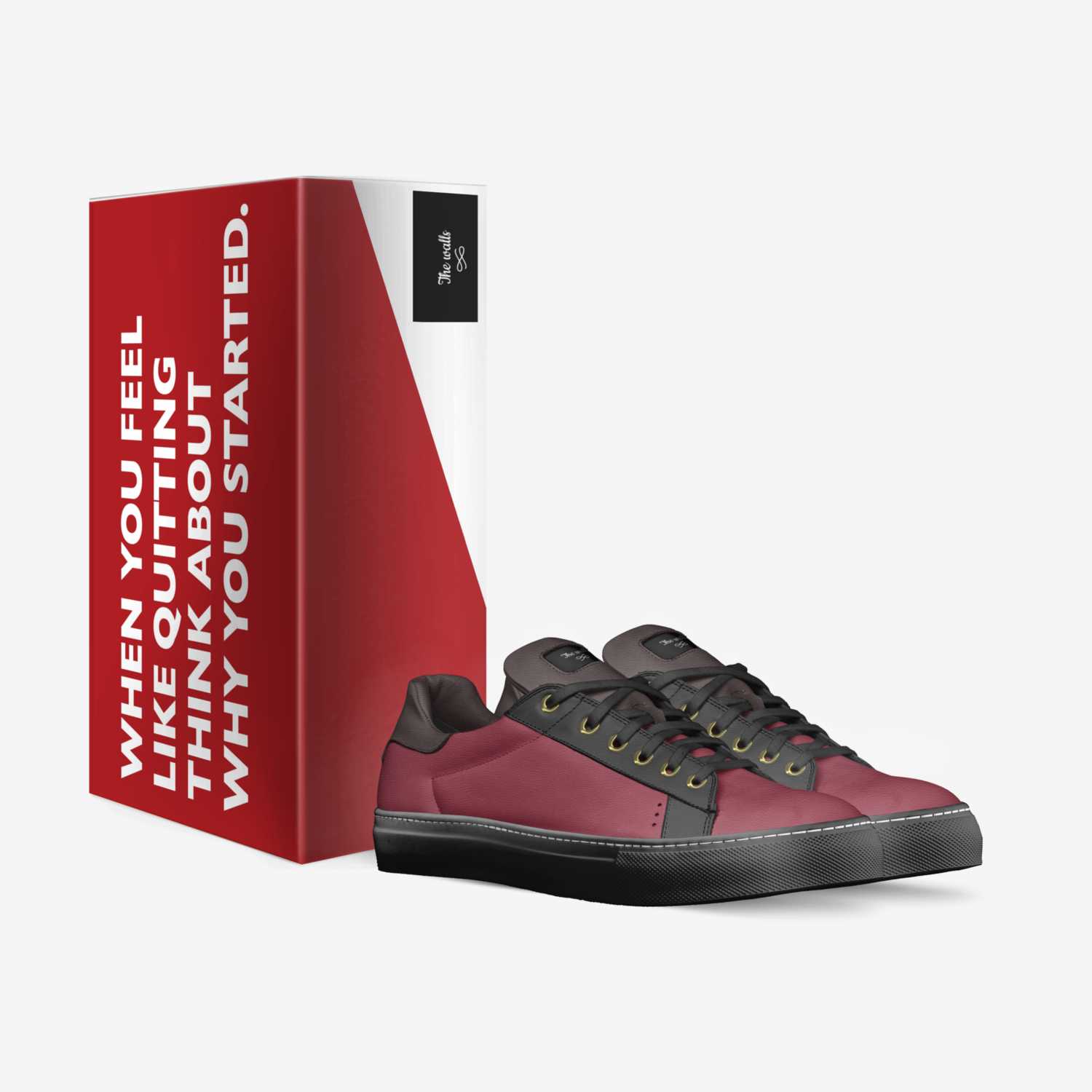 The walls custom made in Italy shoes by Gavin | Box view