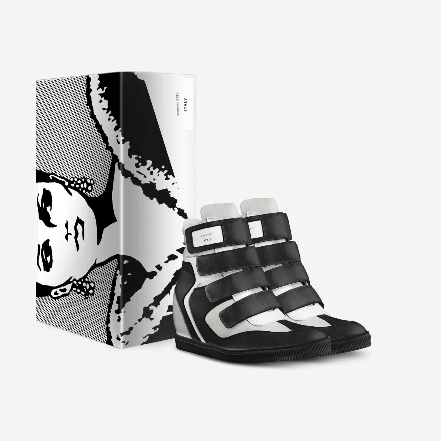 magnetico XXIV custom made in Italy shoes by Jesús Sandoval | Box view