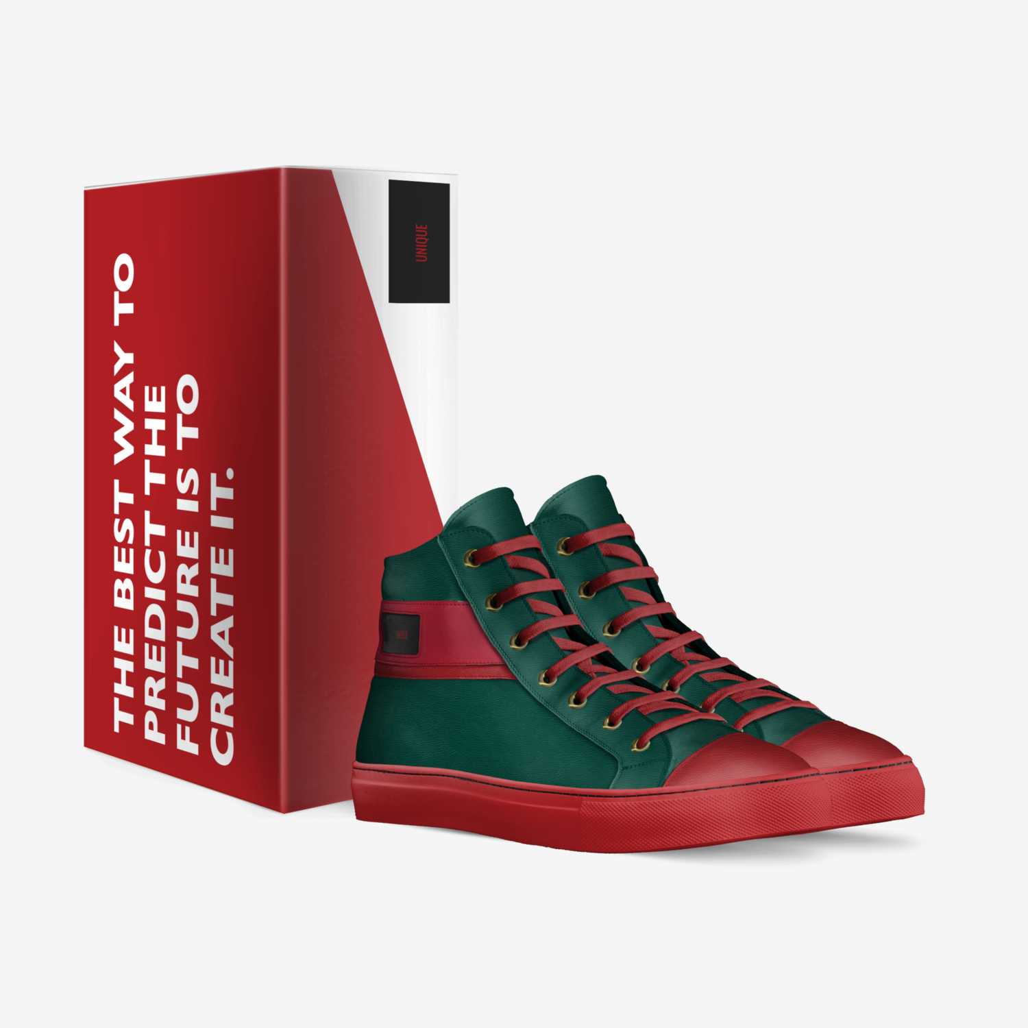 Sexy custom made in Italy shoes by Kanacha Gordon | Box view