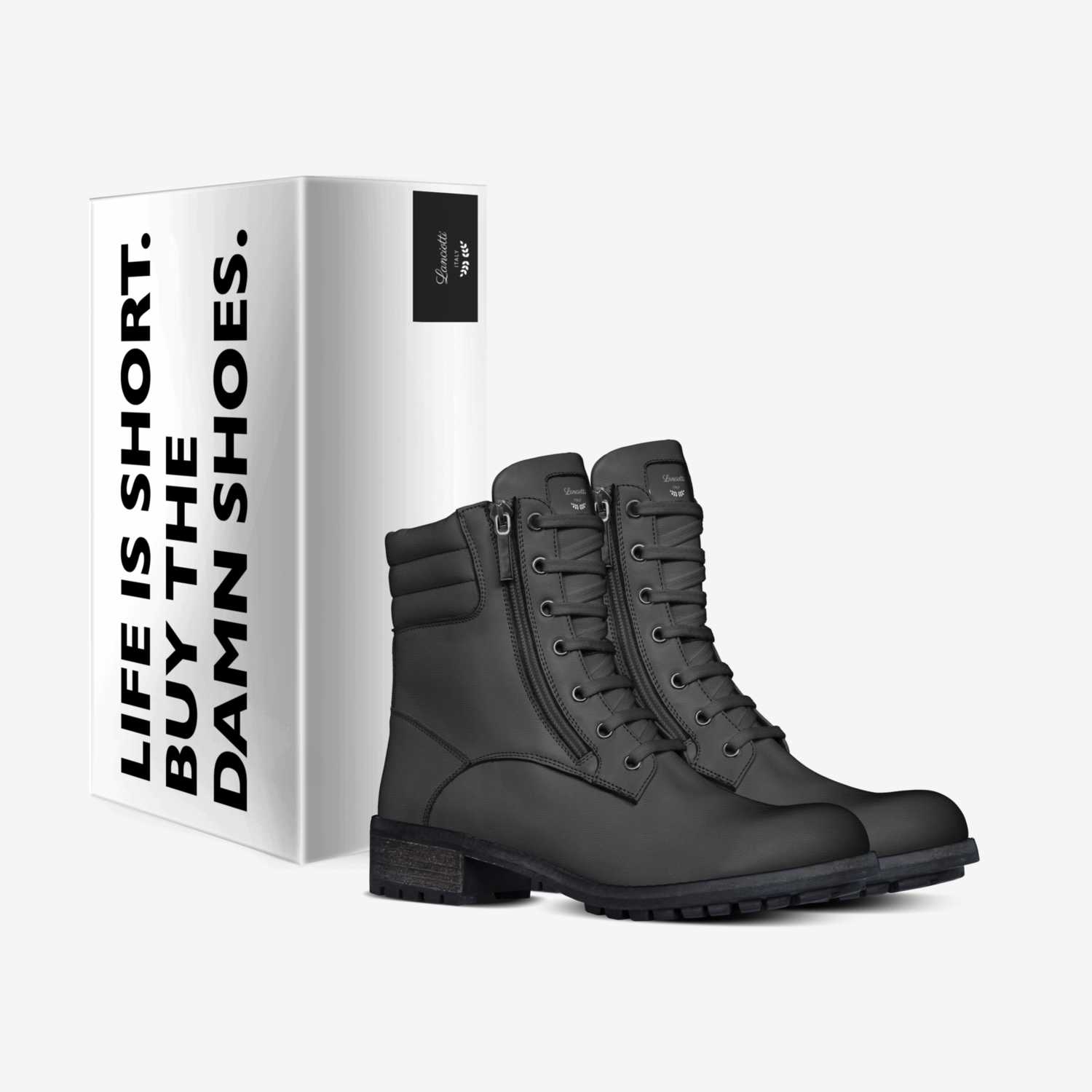 Lanciotti custom made in Italy shoes by Sobrino Lanciotti | Box view