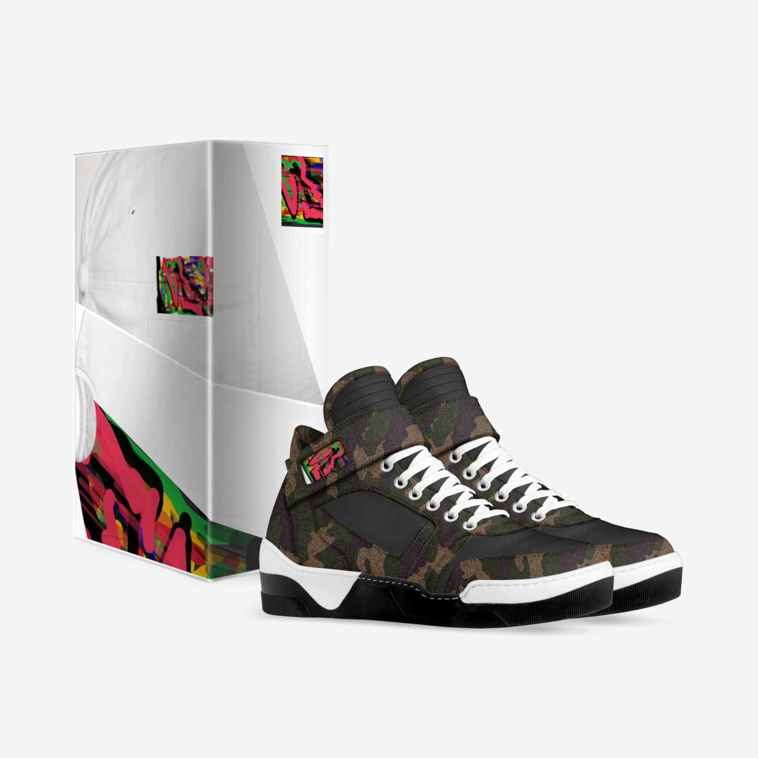 Art by cav custom made in Italy shoes by Caviar Dreams | Box view