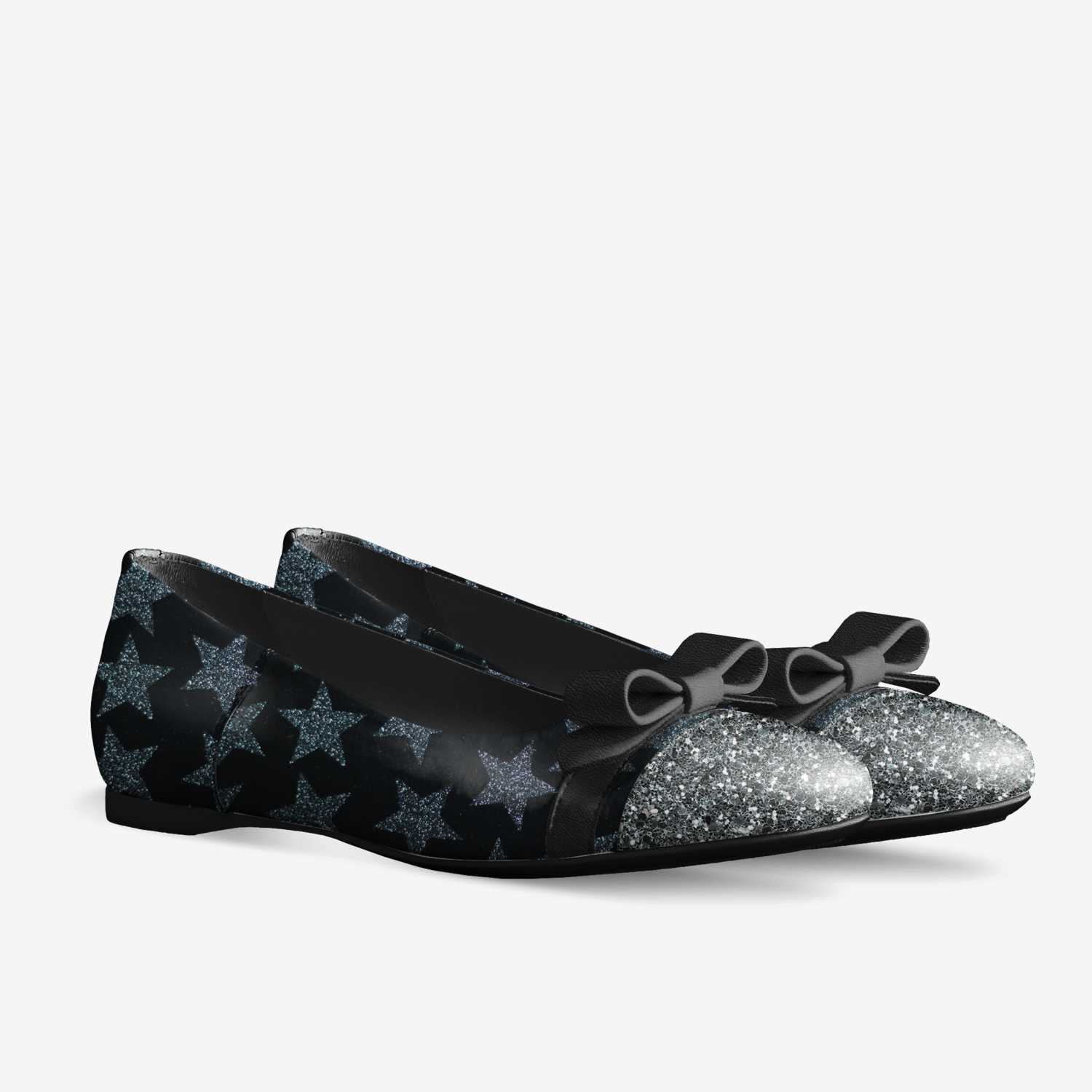 Twinkle Toes custom made in Italy shoes by Aomoji Kei | Double view