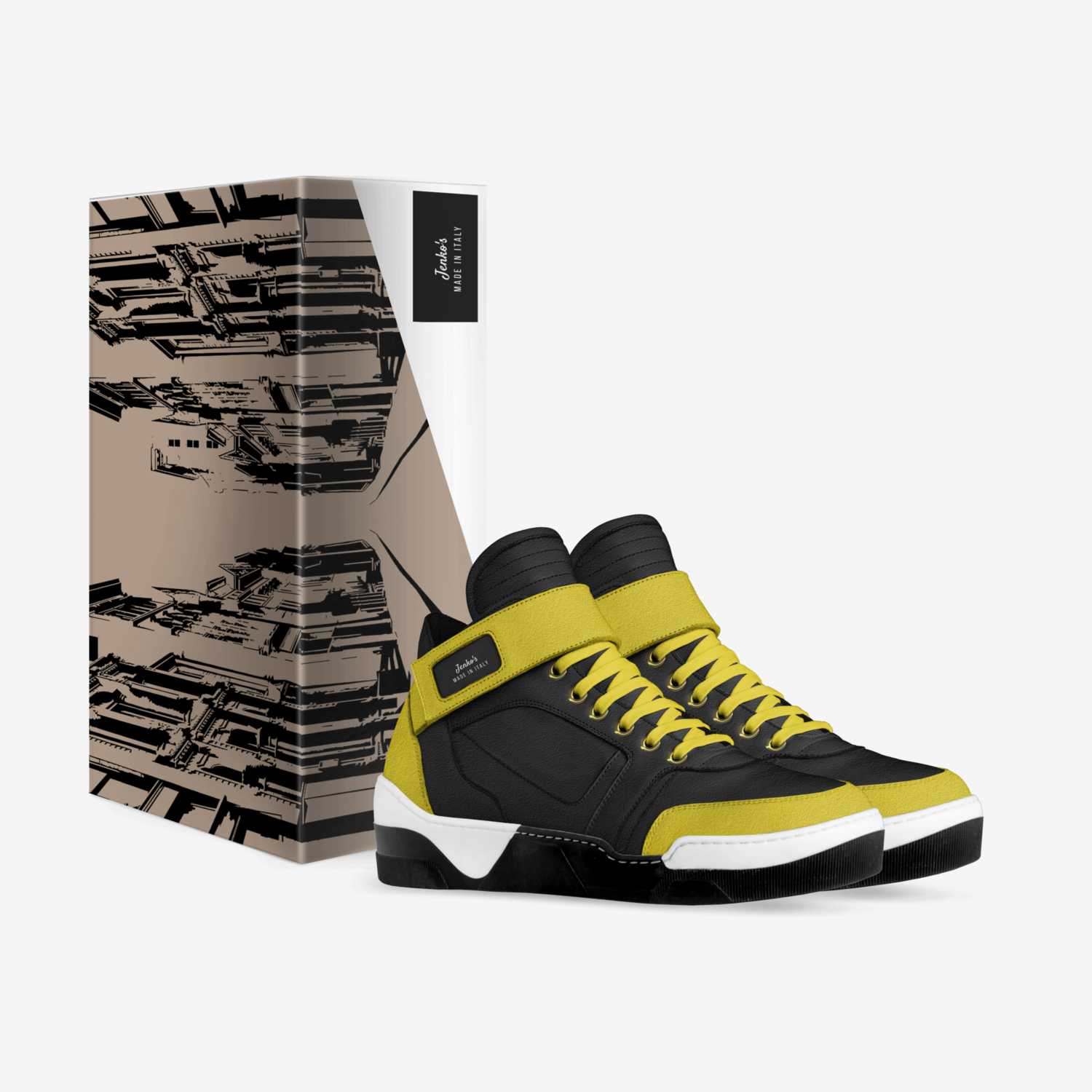 Jenko's custom made in Italy shoes by Eyoel Alebachew | Box view