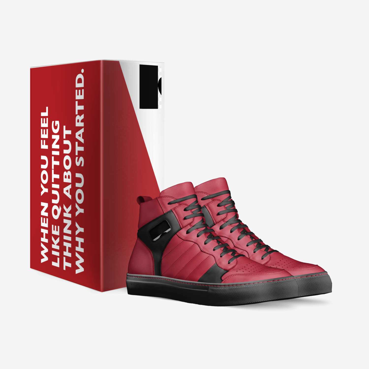 B4DAWN custom made in Italy shoes by Mason Jonas | Box view