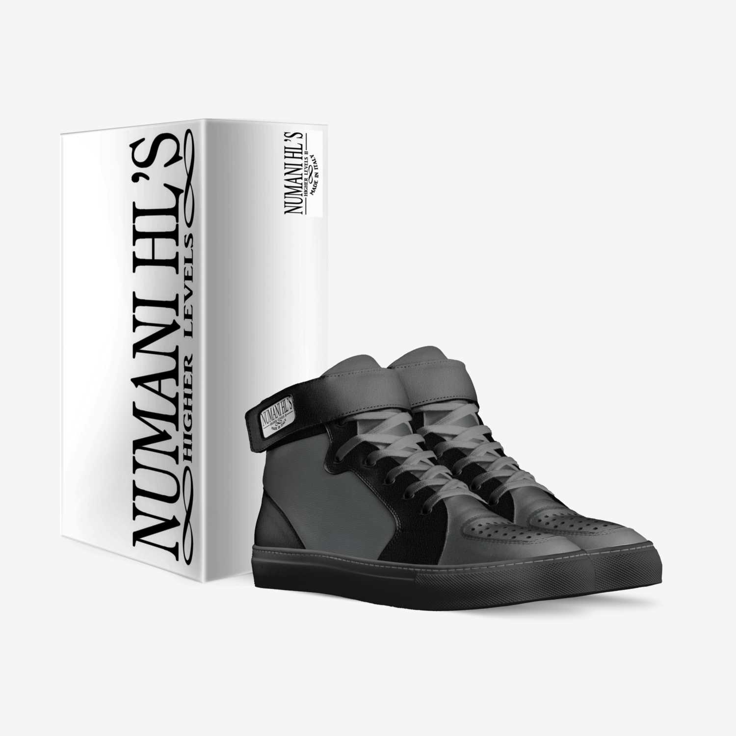NUMANI "HIGHER LEVELS" custom made in Italy shoes by Numani Clothing & Co. | Box view