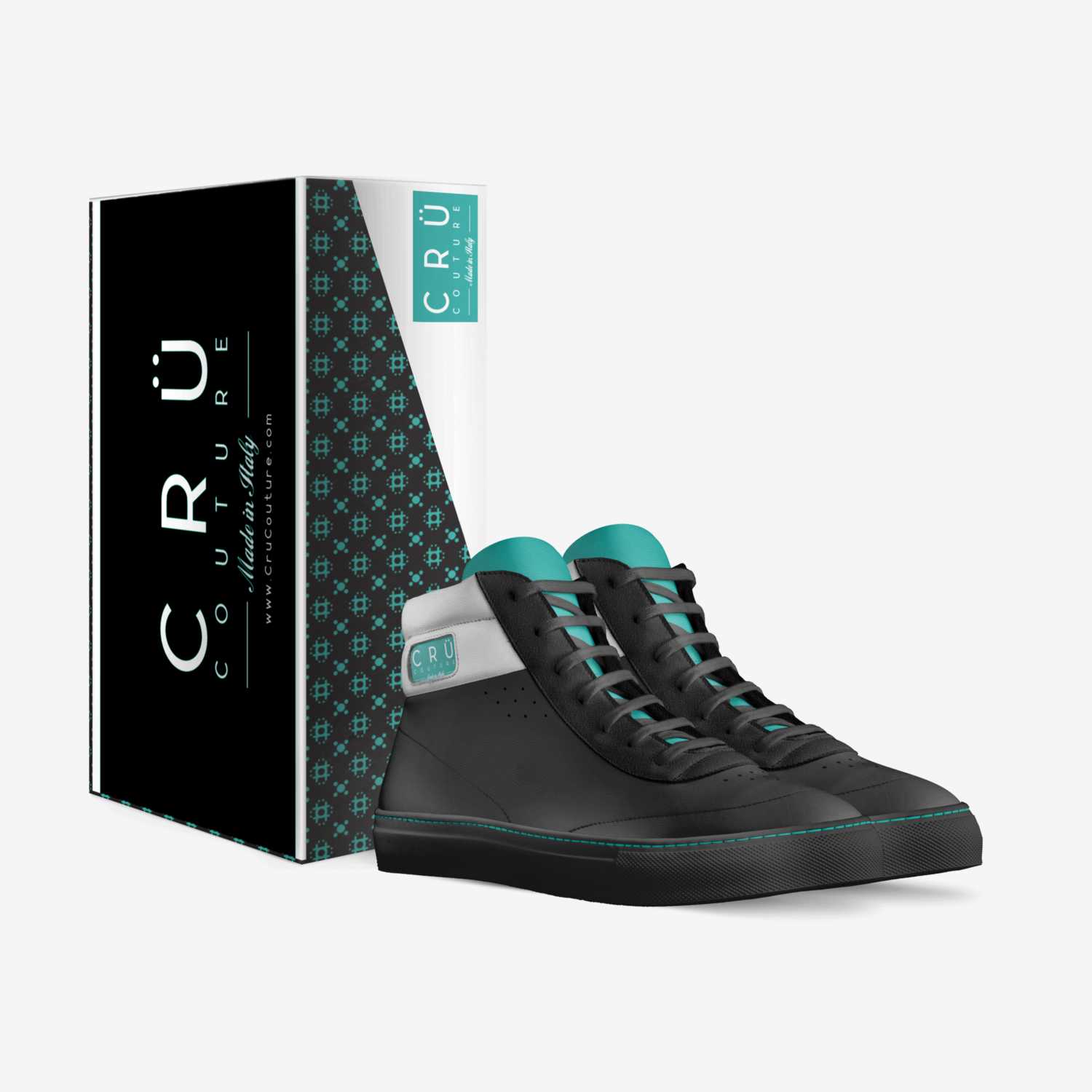 CRÜ BLCK OÜT custom made in Italy shoes by Corey Guilbault | Box view