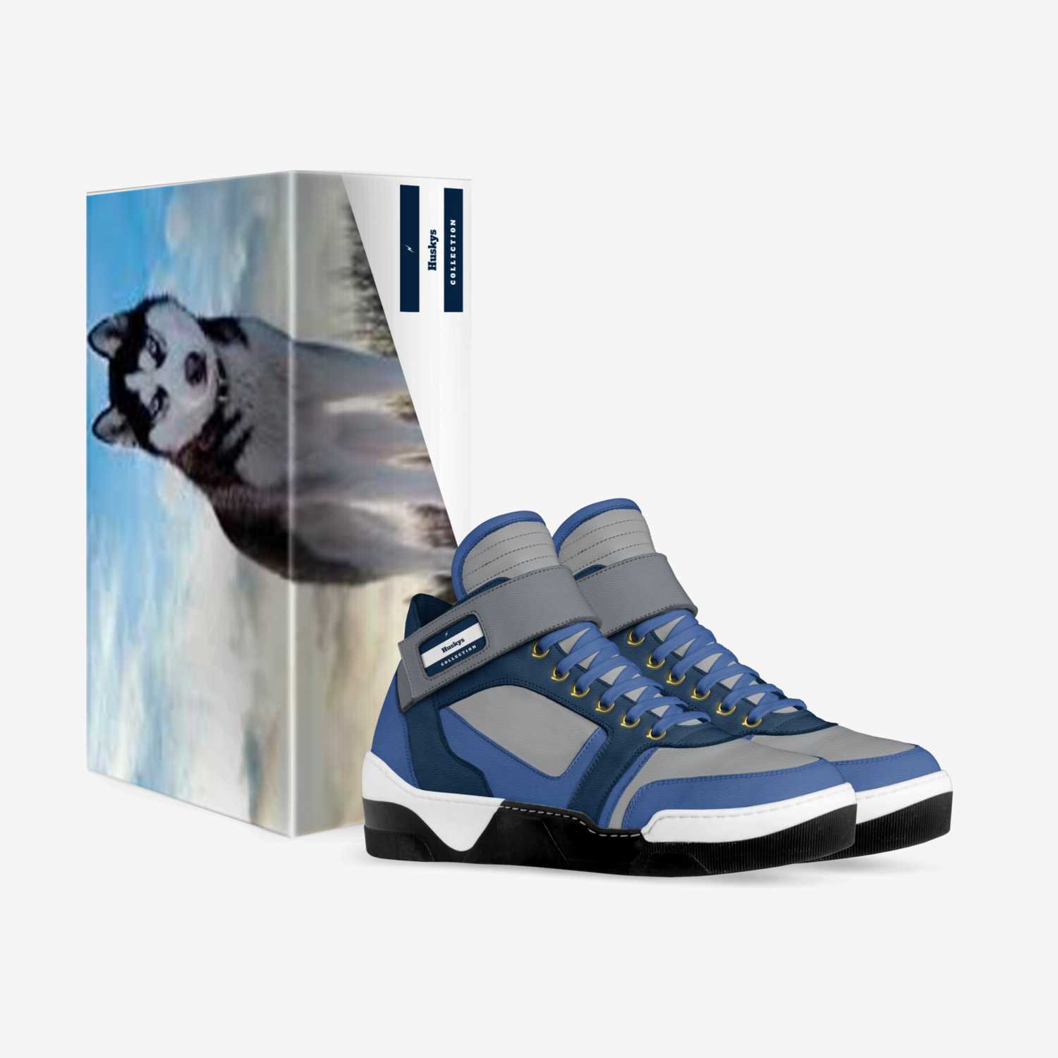 Huskys custom made in Italy shoes by Diego Hieatt | Box view