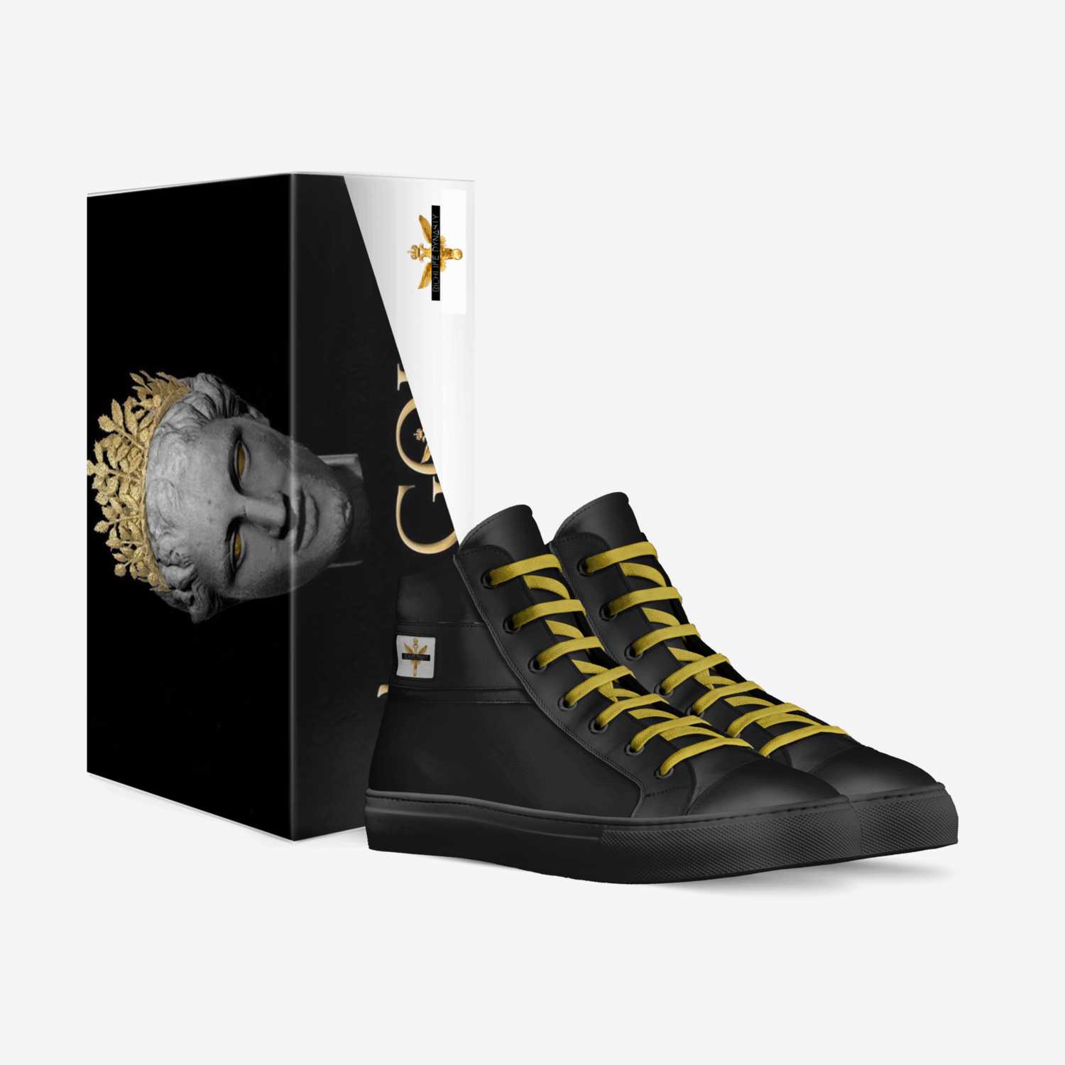 Trap Jesus custom made in Italy shoes by Dontay Jackson | Box view