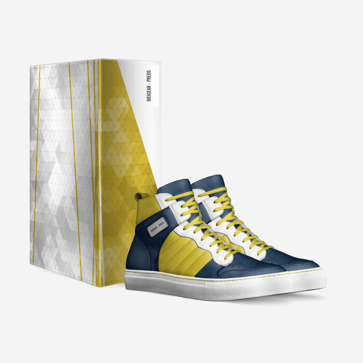 BRJGear NAS custom made in Italy shoes by Brjgear Snkrz | Box view