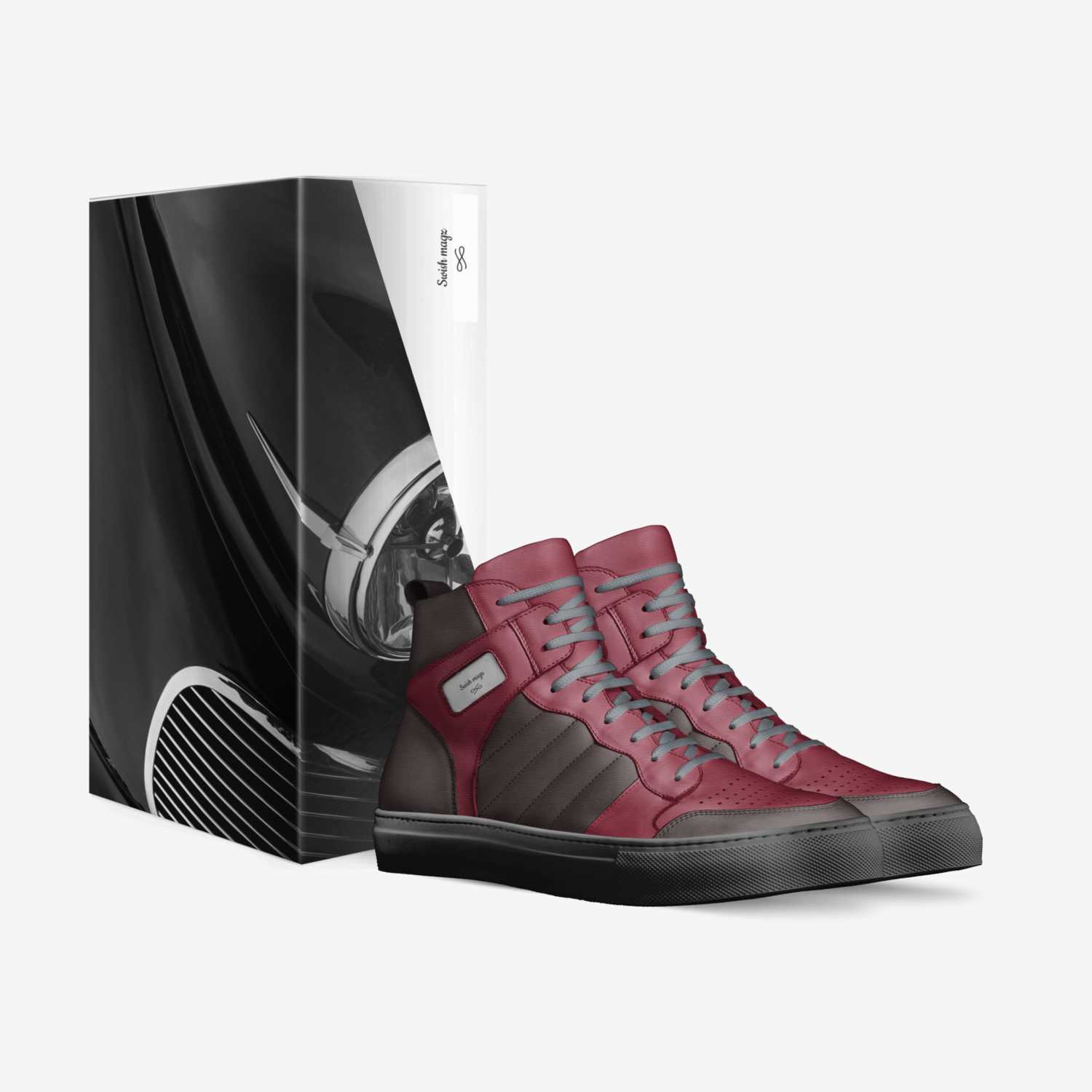 Swish magz custom made in Italy shoes by Jean-eric Kambanda | Box view