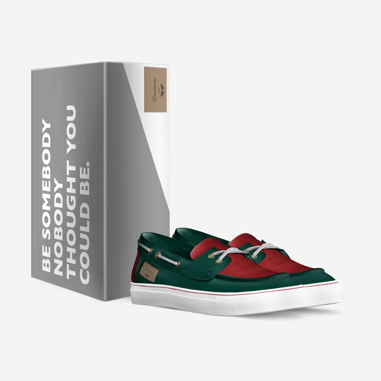 Lunamoons custom made in Italy shoes by Gabriella A Thomas | Box view