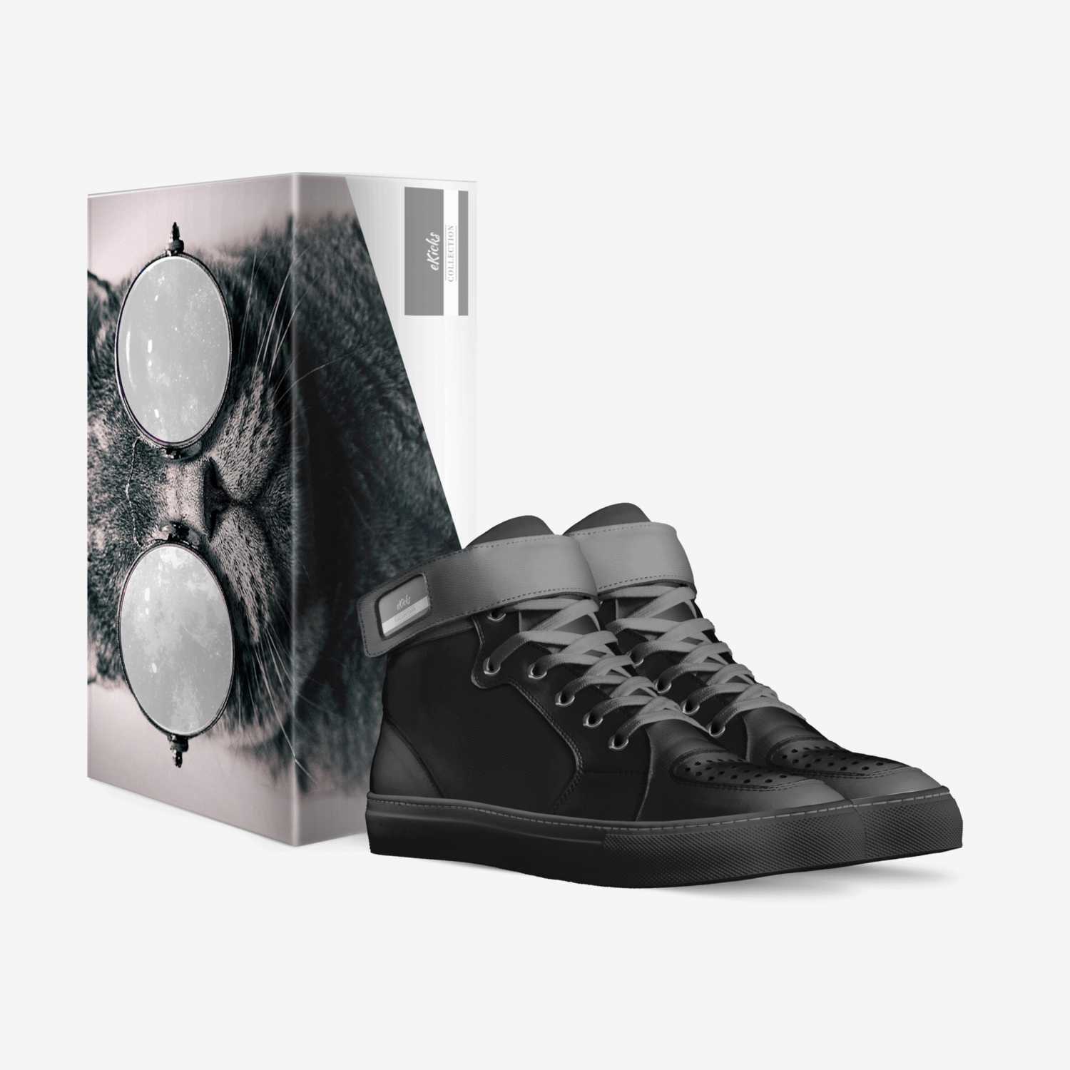 eKicks custom made in Italy shoes by Eboni Woodson | Box view