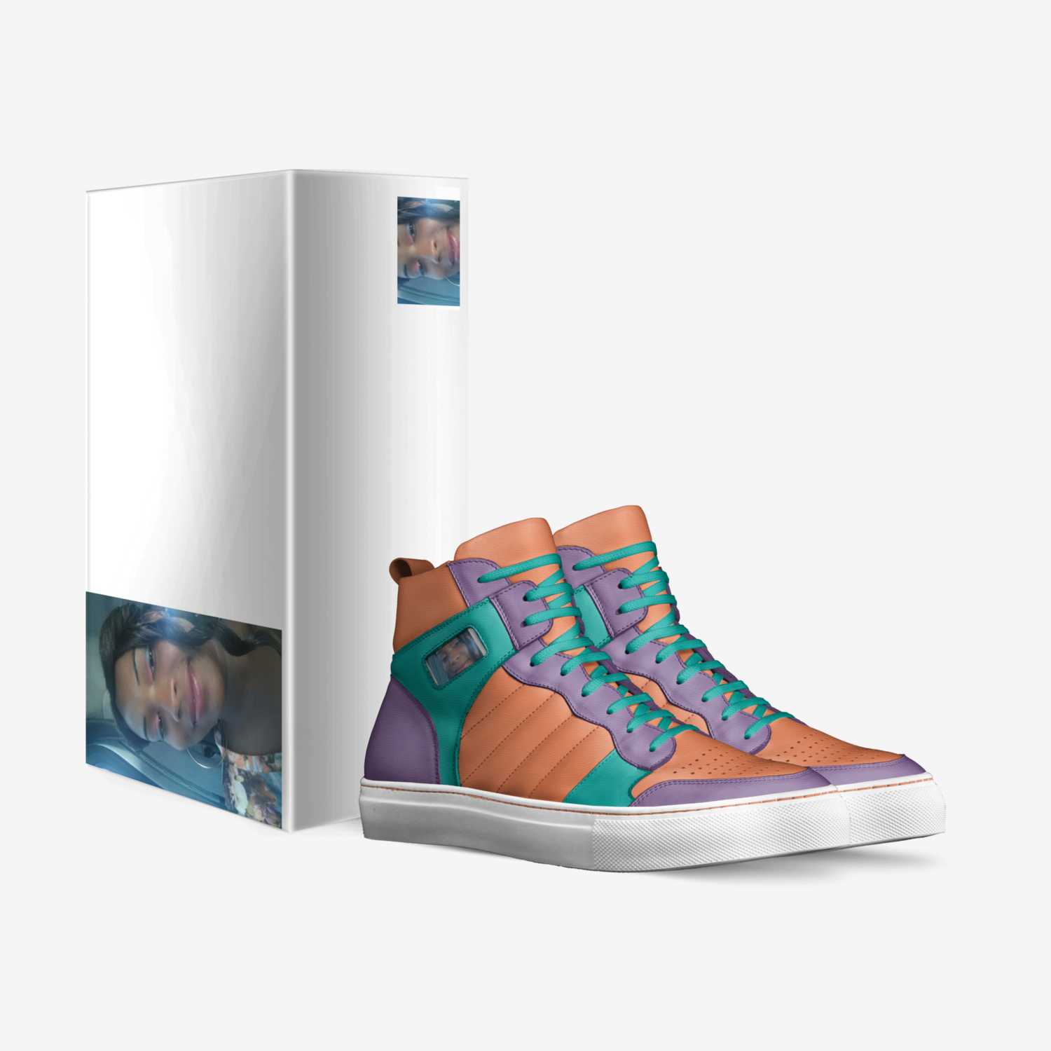 Lano custom made in Italy shoes by Rekeylia Jones | Box view