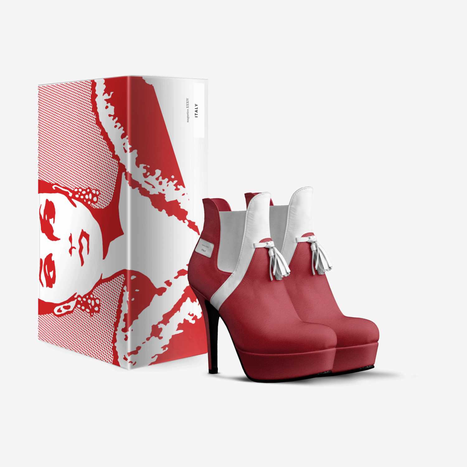 magnetico XXXIV VA custom made in Italy shoes by Jesús Sandoval | Box view